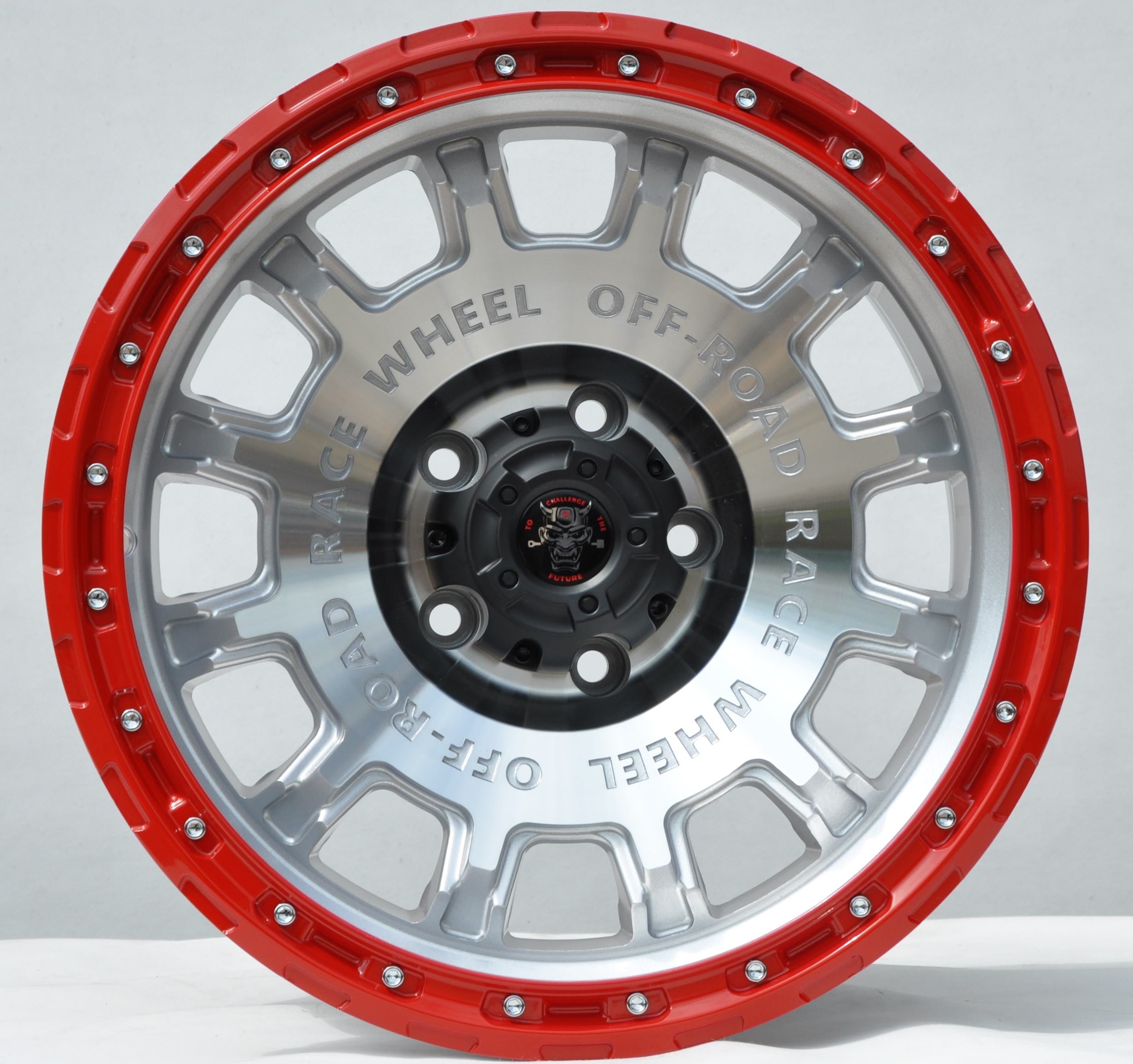PDW FBX034 Alufælge 17" 6x139.7 ET0 – Poleret/sølv (sæt á 4)