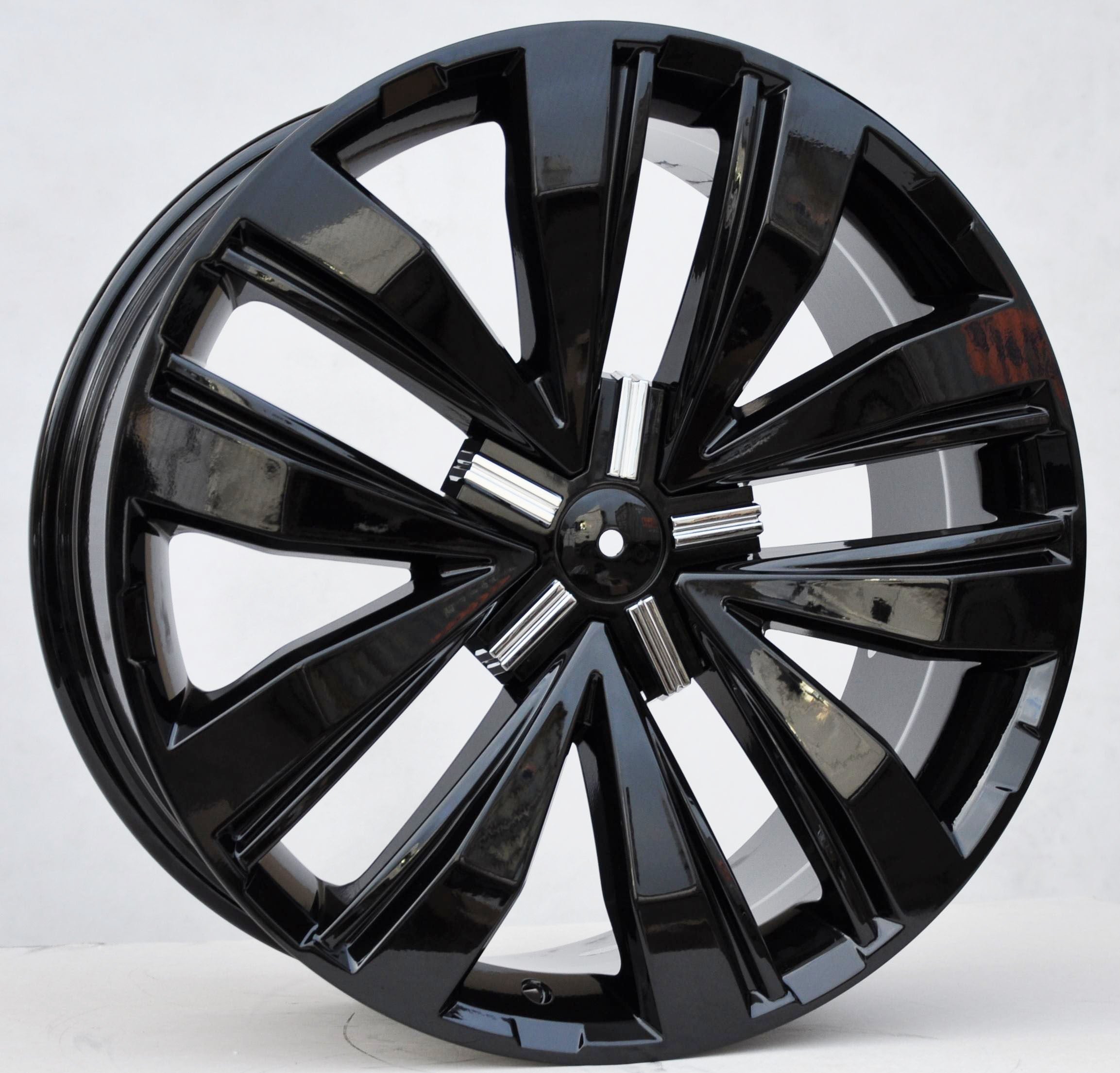 PDW 5377 Alufælge 17" 5x120 ET50 – Sort (sæt á 4)