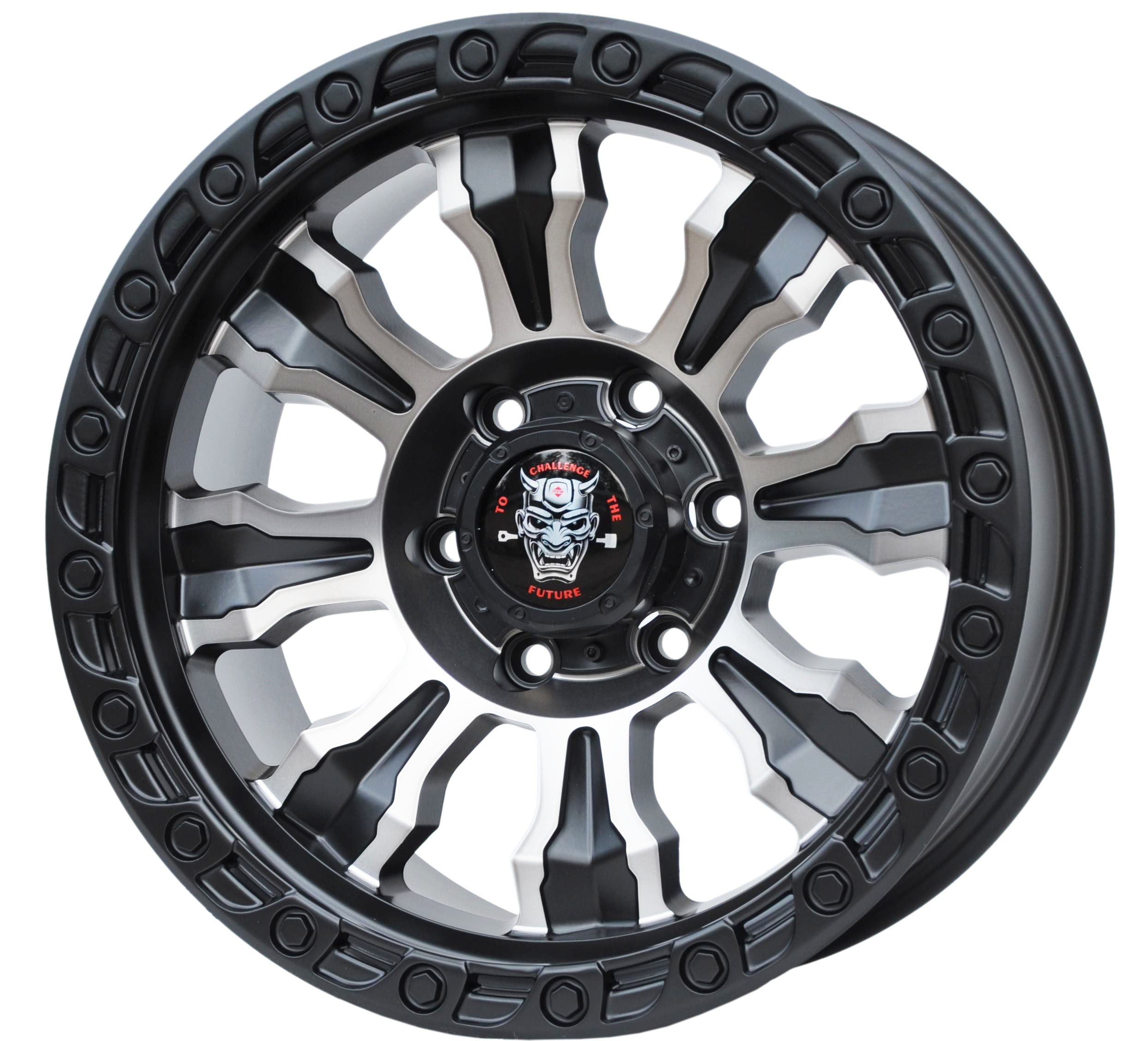 Toro Corsa fbx087 Alufælge 17" 6x139.7 ET0 – Sort (sæt á 4)