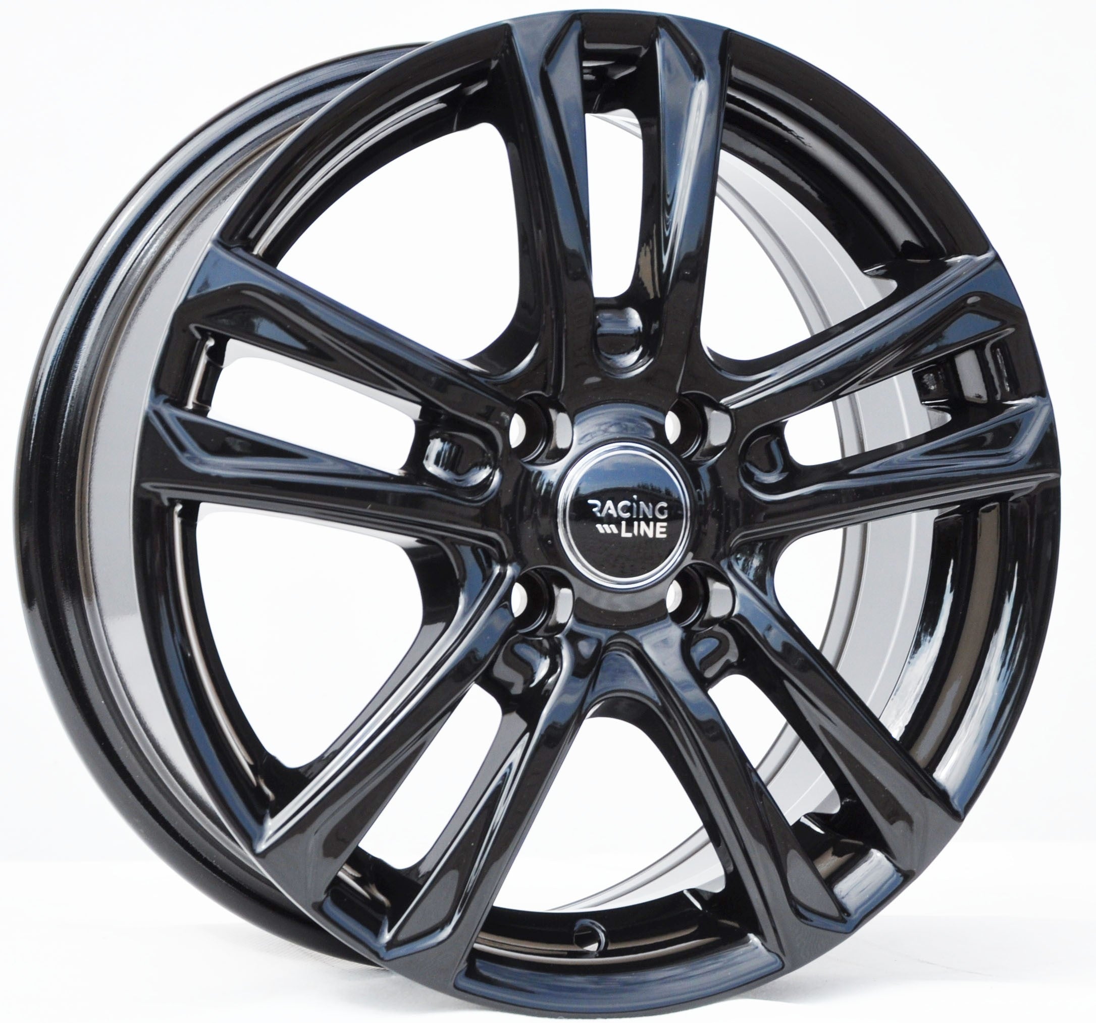 PDW 798 Alufælge 15" 4x108 ET45 – Black perl (sæt á 4)