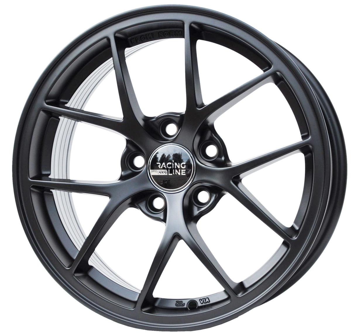 PDW 0134 Alufælge 16" 7J 5x110 ET41 – Sort (sæt á 4)