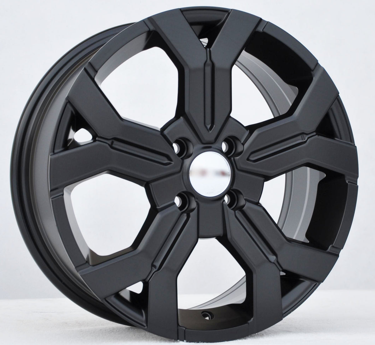PDW 1110 Alufælge 16" 6,5J 4x100 ET45 – Sort (sæt á 4)