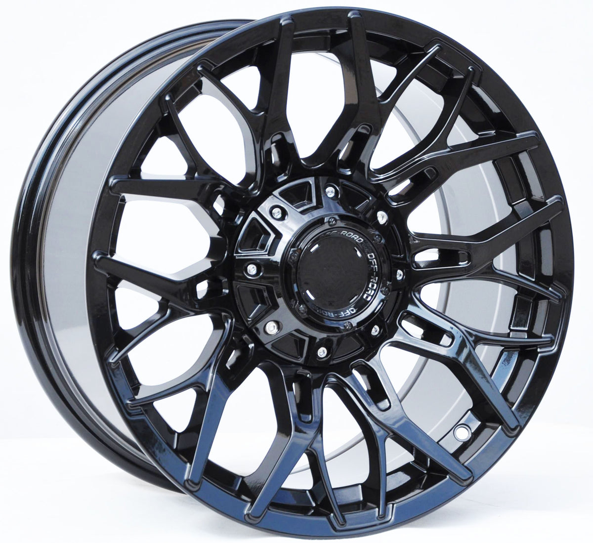 Toro Corsa 1848 Alufælge 18" 6x139.7 ET15 – Sort (sæt á 4)