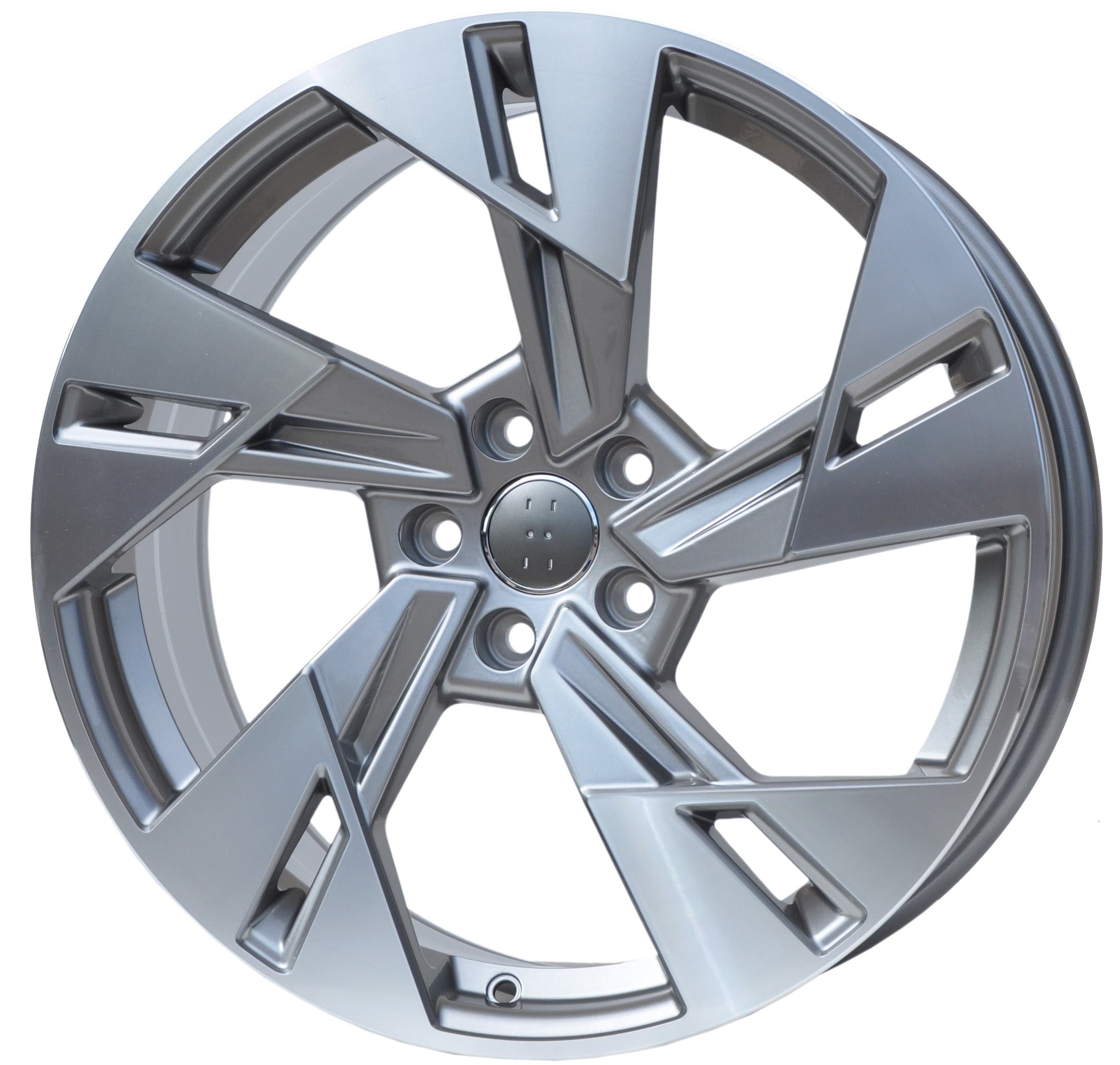 PDW 5640 Alufælge 19" 5x112 ET45 – Poleret/grafit (sæt á 4)