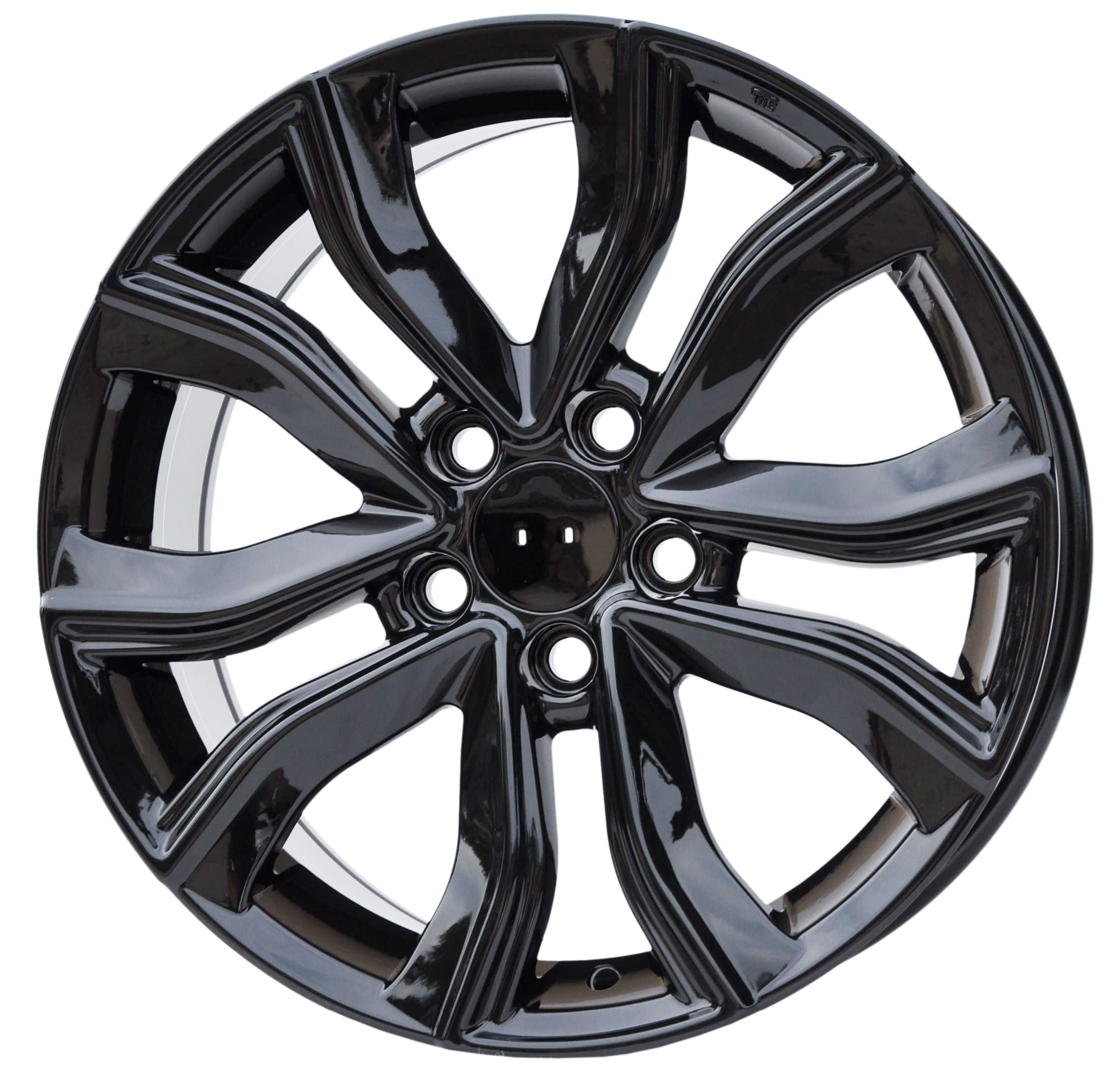 PDW 5827 Alufælge 17" 5x114.3 ET45 – Sort (sæt á 4)
