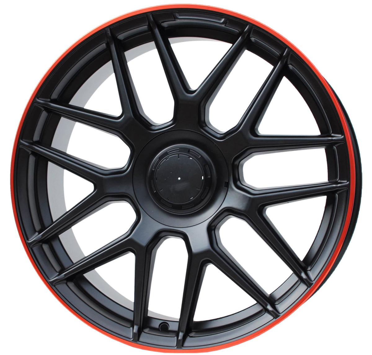 PDW 1258/5318 Alufælge 20" 8,5/9,5J 5x112 ET38 – Poleret/sort pulverlakeret (sæt á 4)