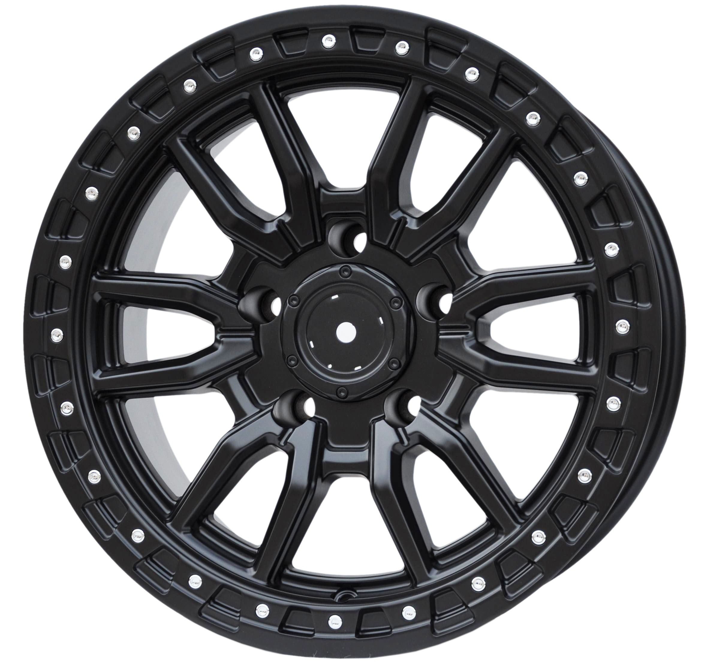 PDW 1823 Alufælge 17" 5x139.7 ET0 – Sort (sæt á 4)