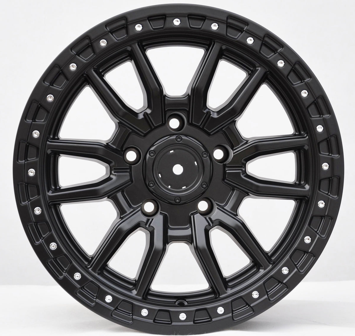 PDW 1823 Alufælge 17" 8,5J 5x139.7 ET0 – Sort (sæt á 4)