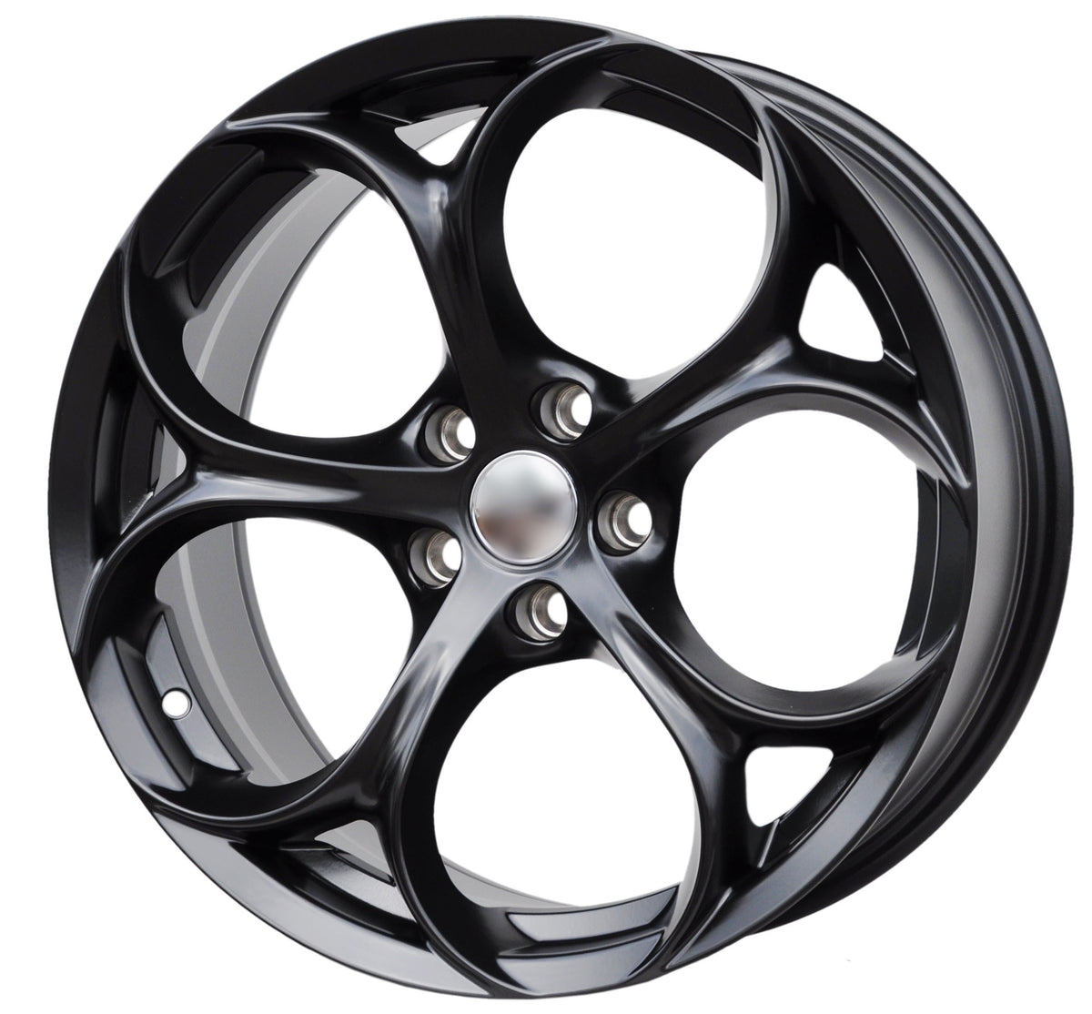 PDW 1664MAT Alufælge 18" 8J 5x110 ET33 – Sort mat (sæt á 4)