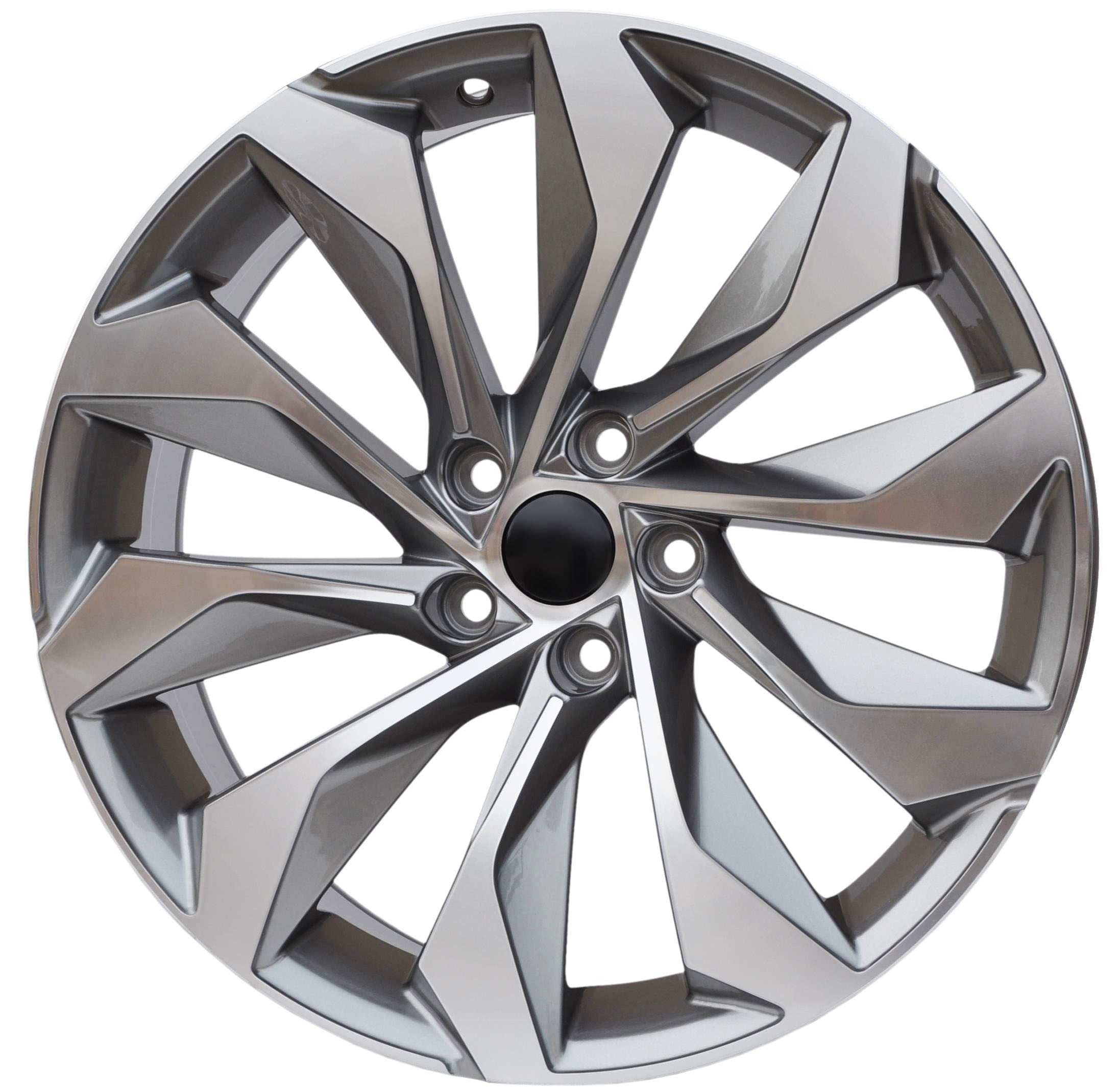 PDW 1139 Alufælge 19" 5x112 ET41 – Poleret/grafit (sæt á 4)
