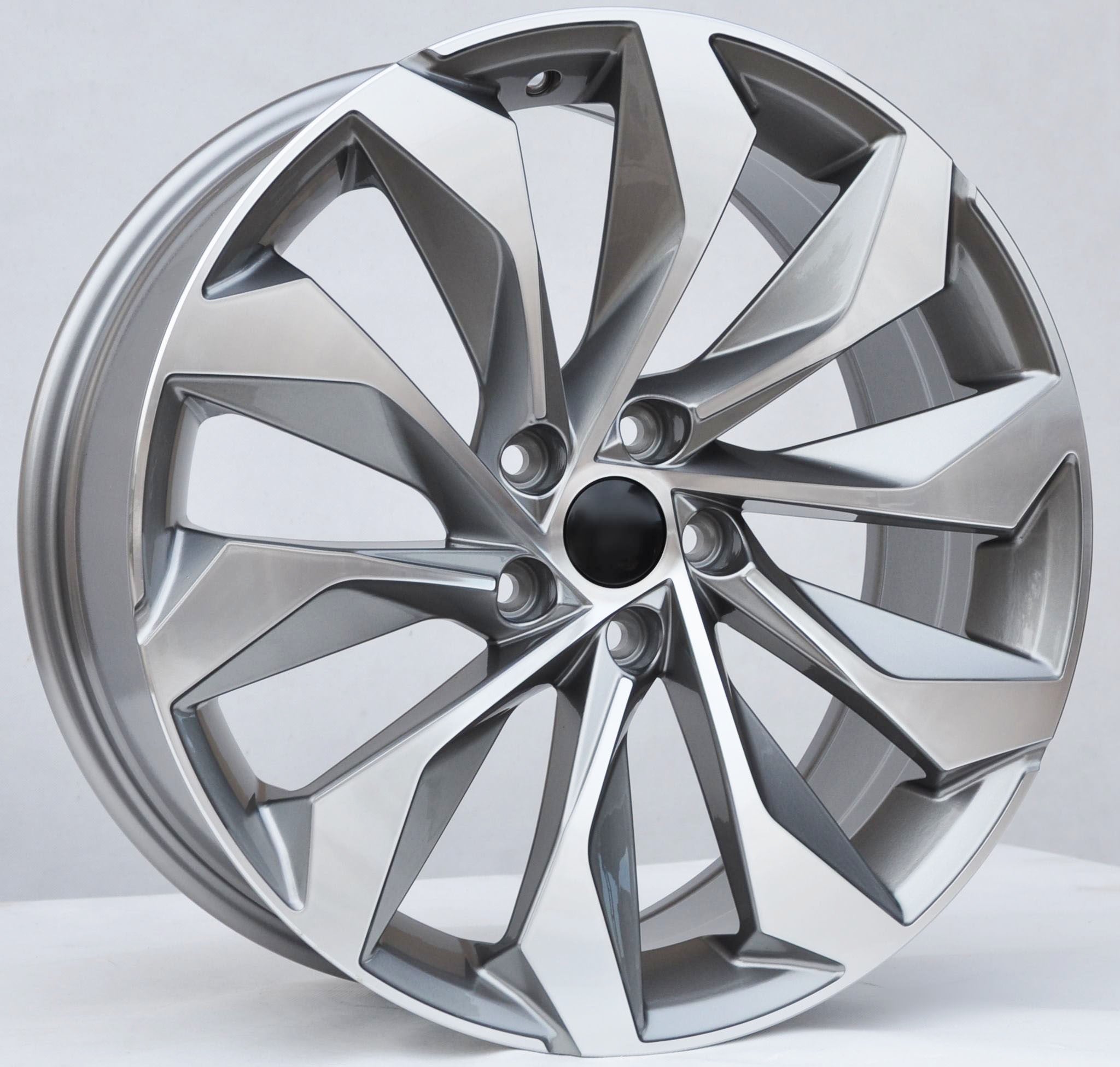 PDW 1139 Alufælge 19" 5x112 ET41 – Poleret/grafit (sæt á 4)