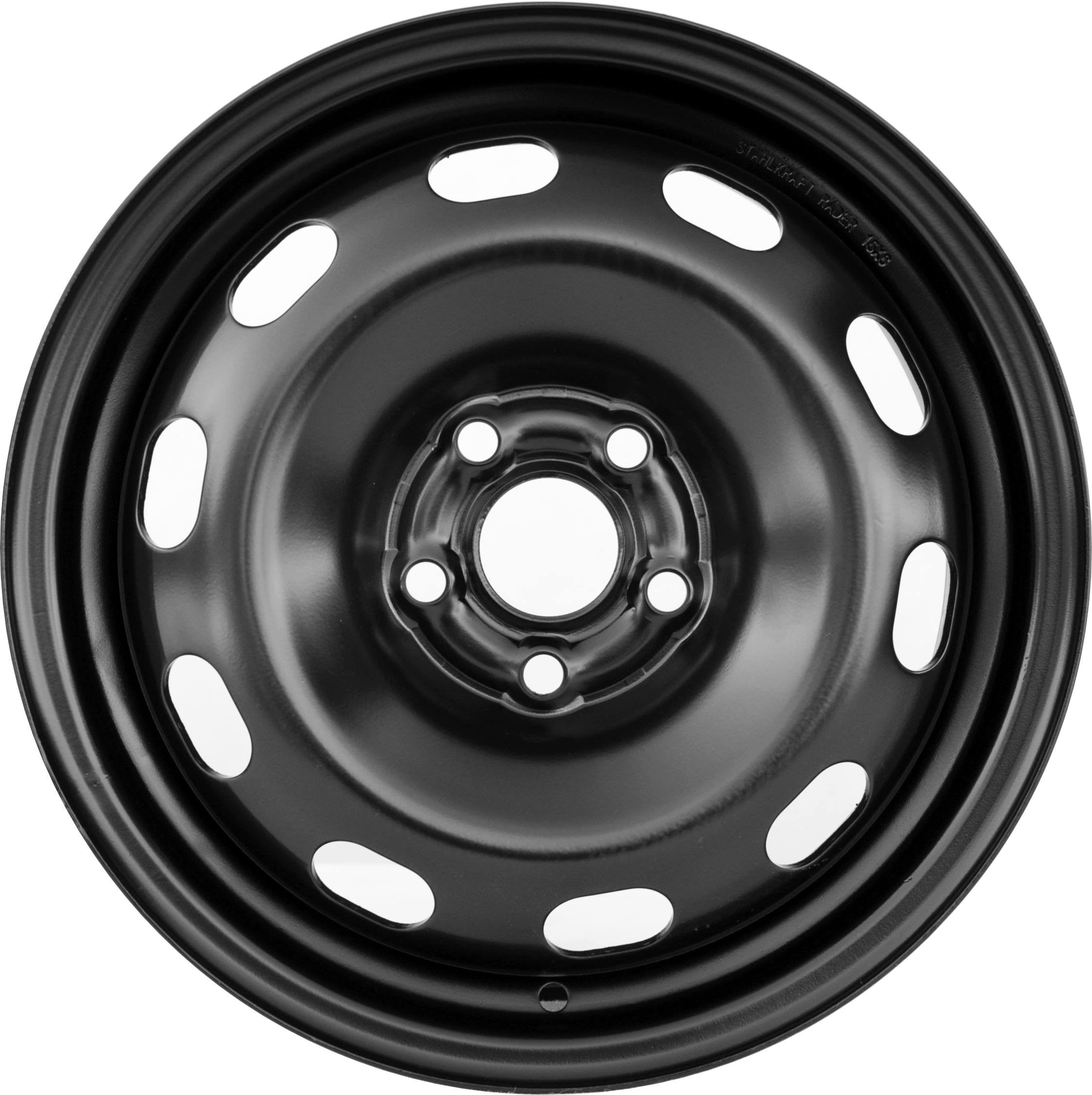 Stahlkraft Rader FELGA Stålfælge 15" 5x100 ET45 – Sort (stk)