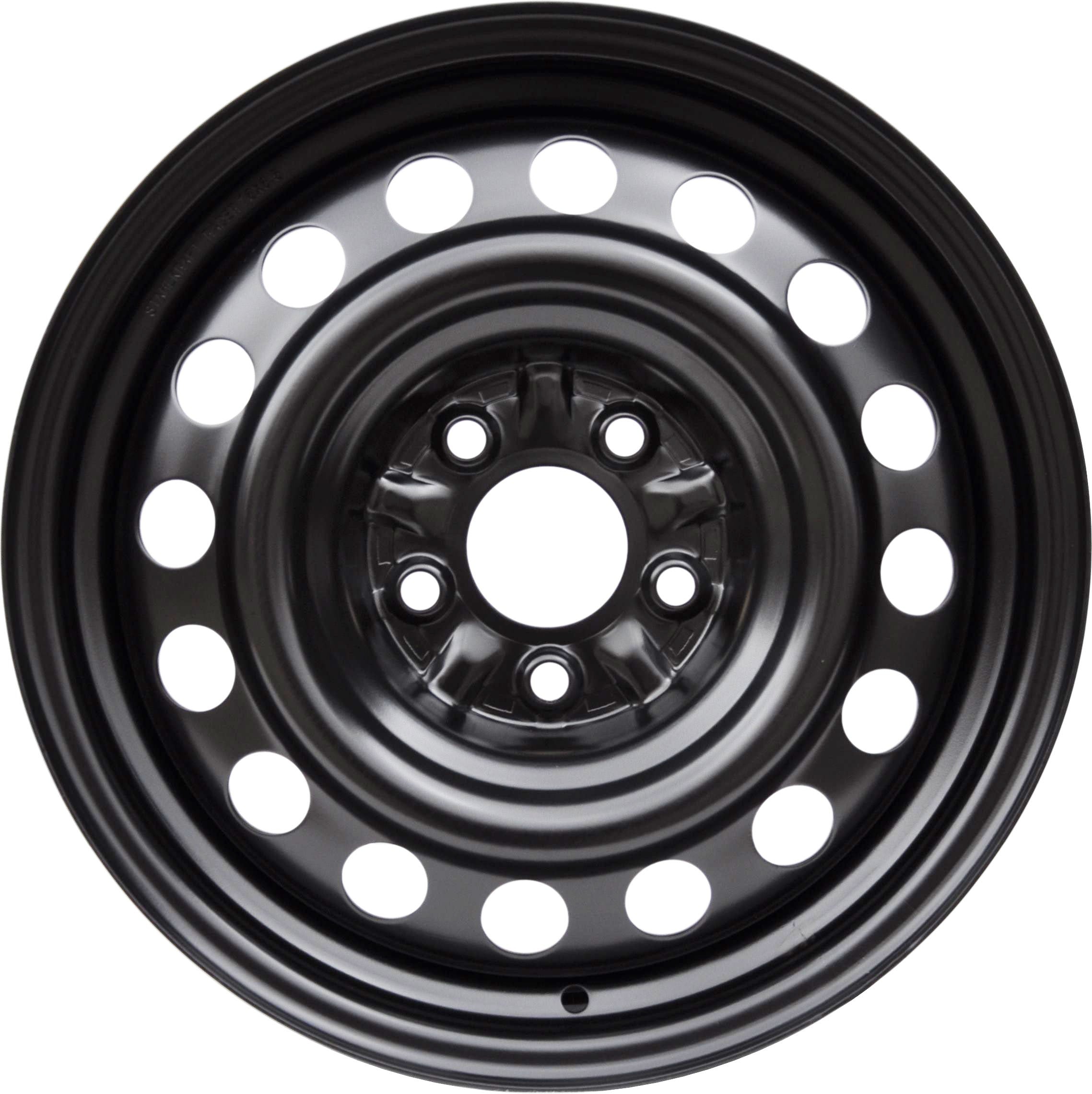 Stahlkraft Rader A16 Stålfælge 16" 5x114.3 ET45 – Sort (stk)