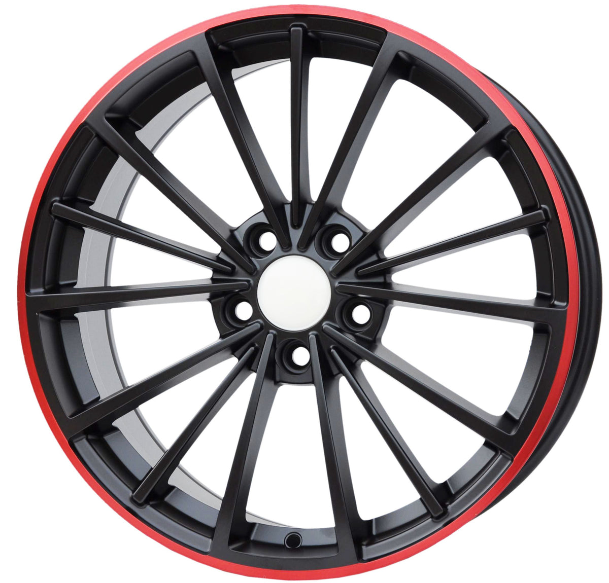 PDW 5937 Alufælge 17" 7,5J 5x112 ET51 – Sort (sæt á 4)