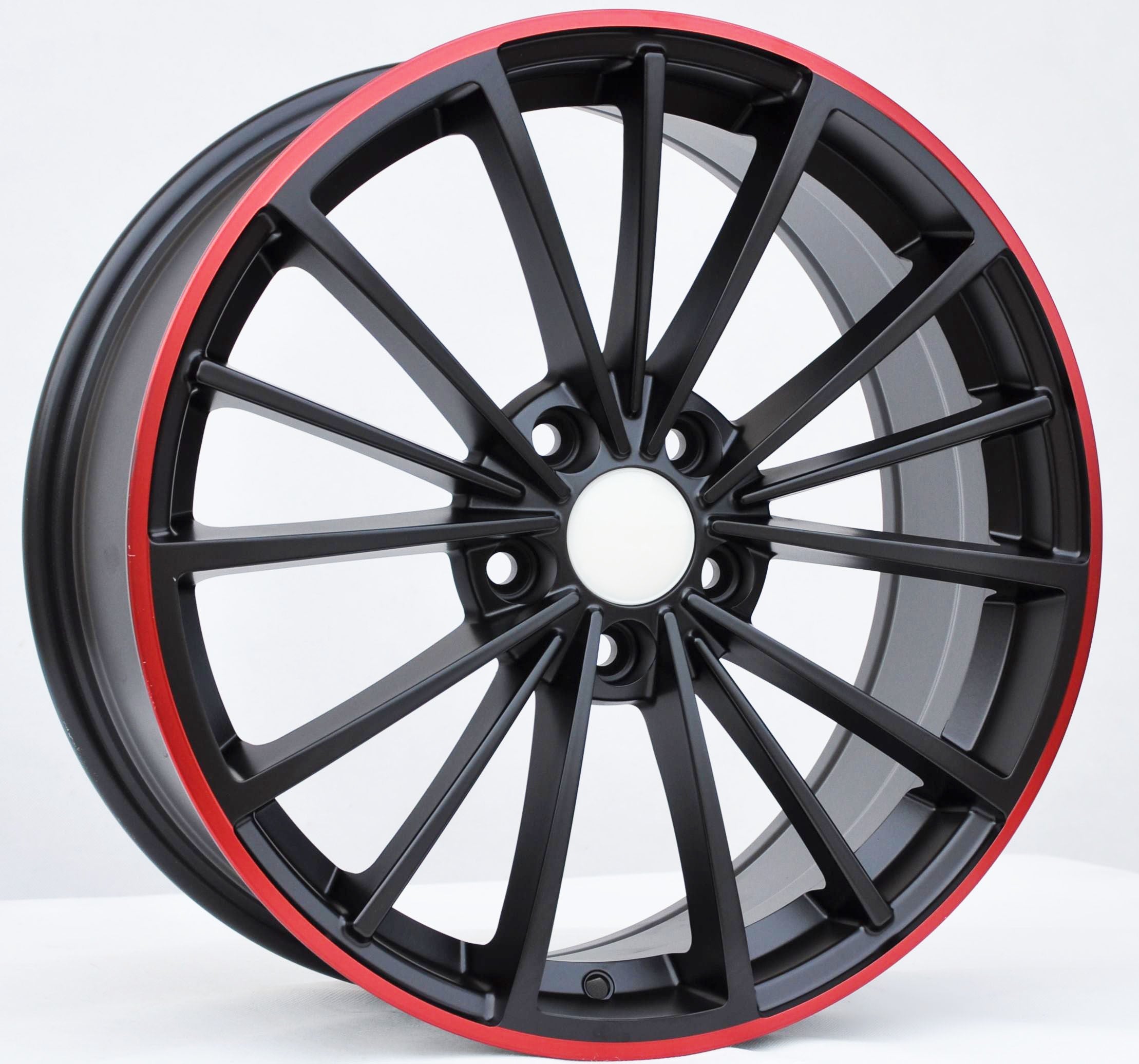 PDW 5937 Alufælge 17" 5x112 ET51 – Sort (sæt á 4)
