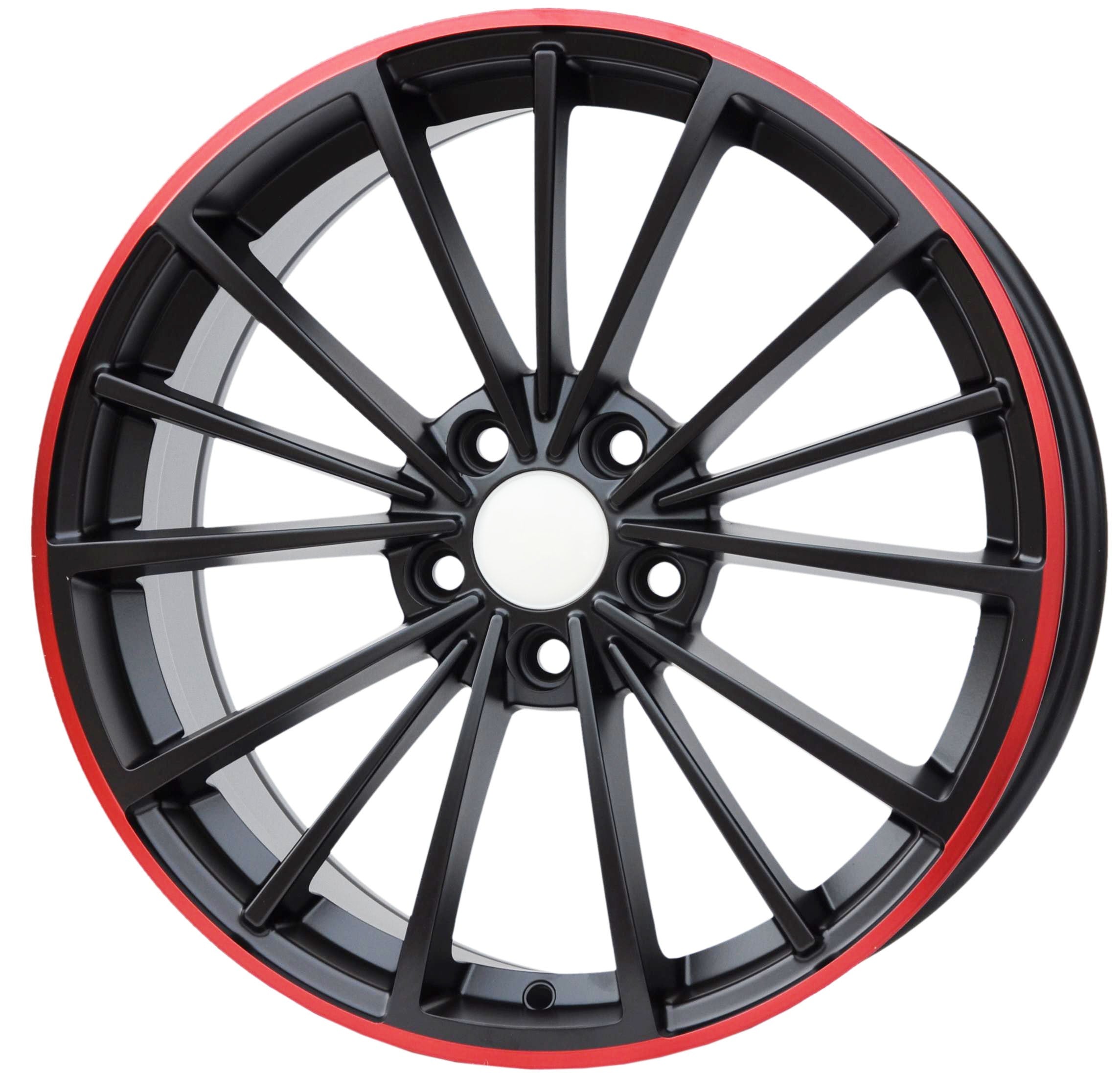 PDW 5937 Alufælge 18" 5x112 ET51 – Sort (sæt á 4)