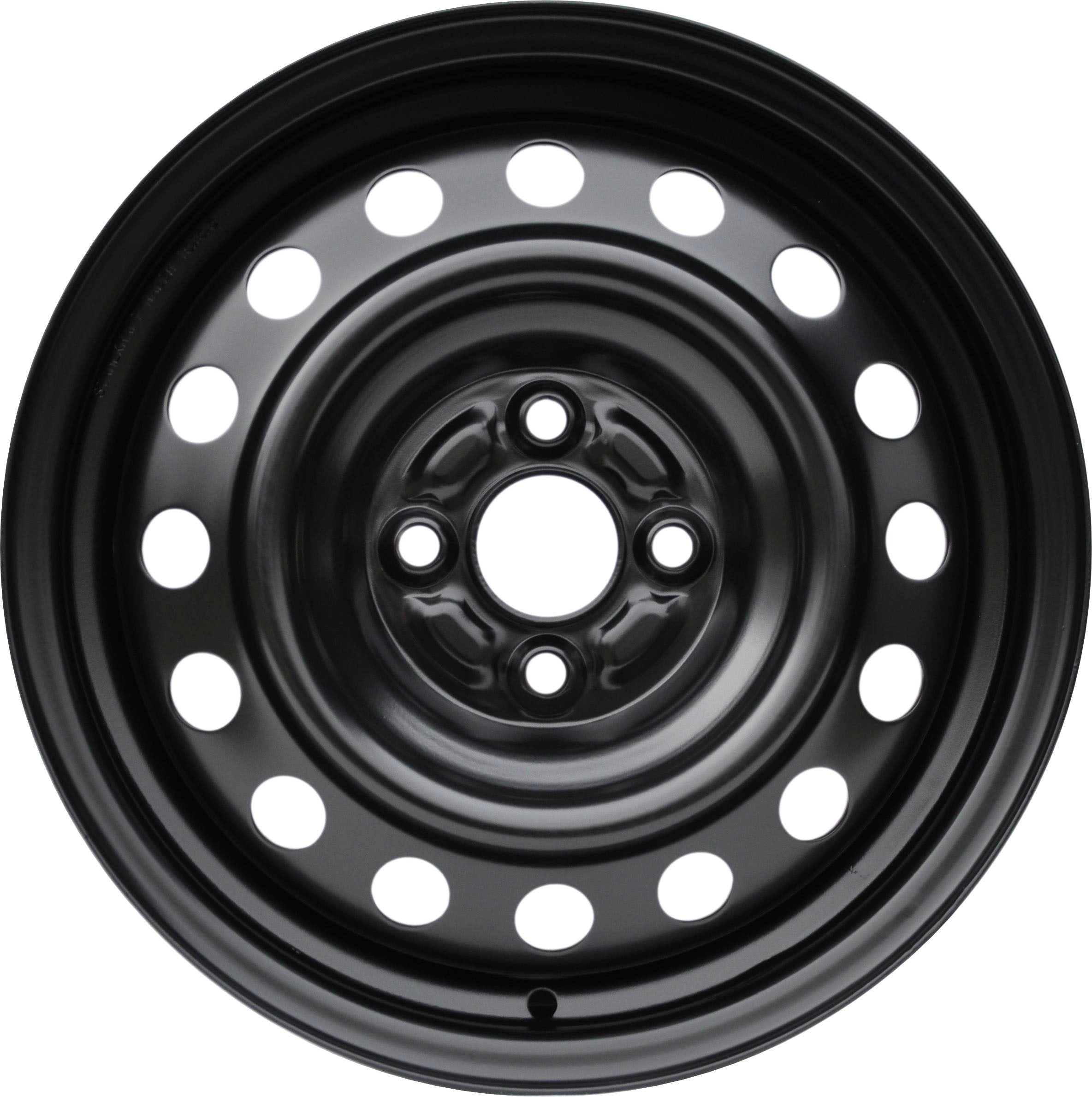 Stahlkraft Rader a15 Stålfælge 15" 4x100 ET39 – Sort (stk)