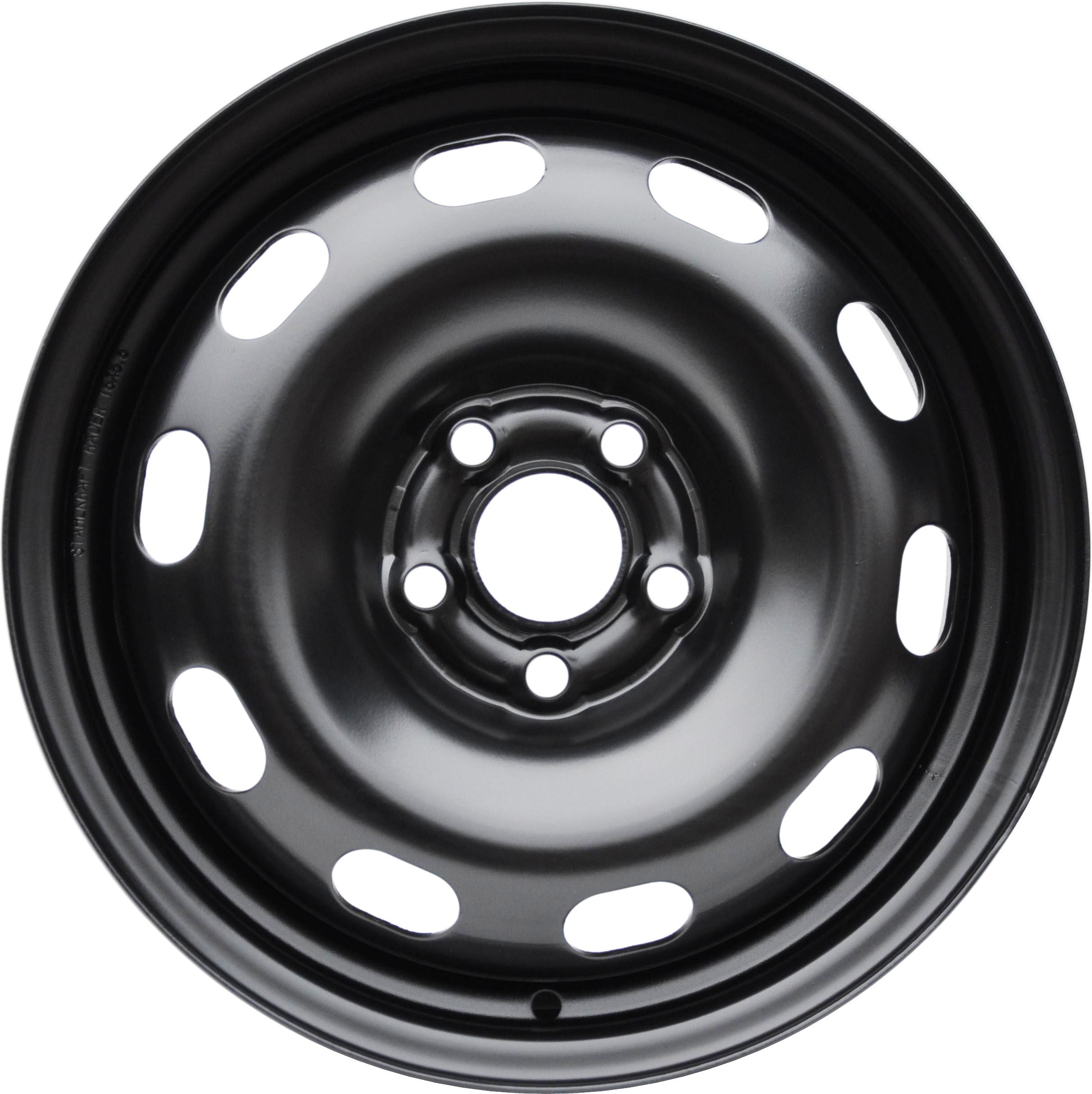 Stahlkraft Rader A15 Stålfælge 15" 5x100 ET40 – Sort (stk)
