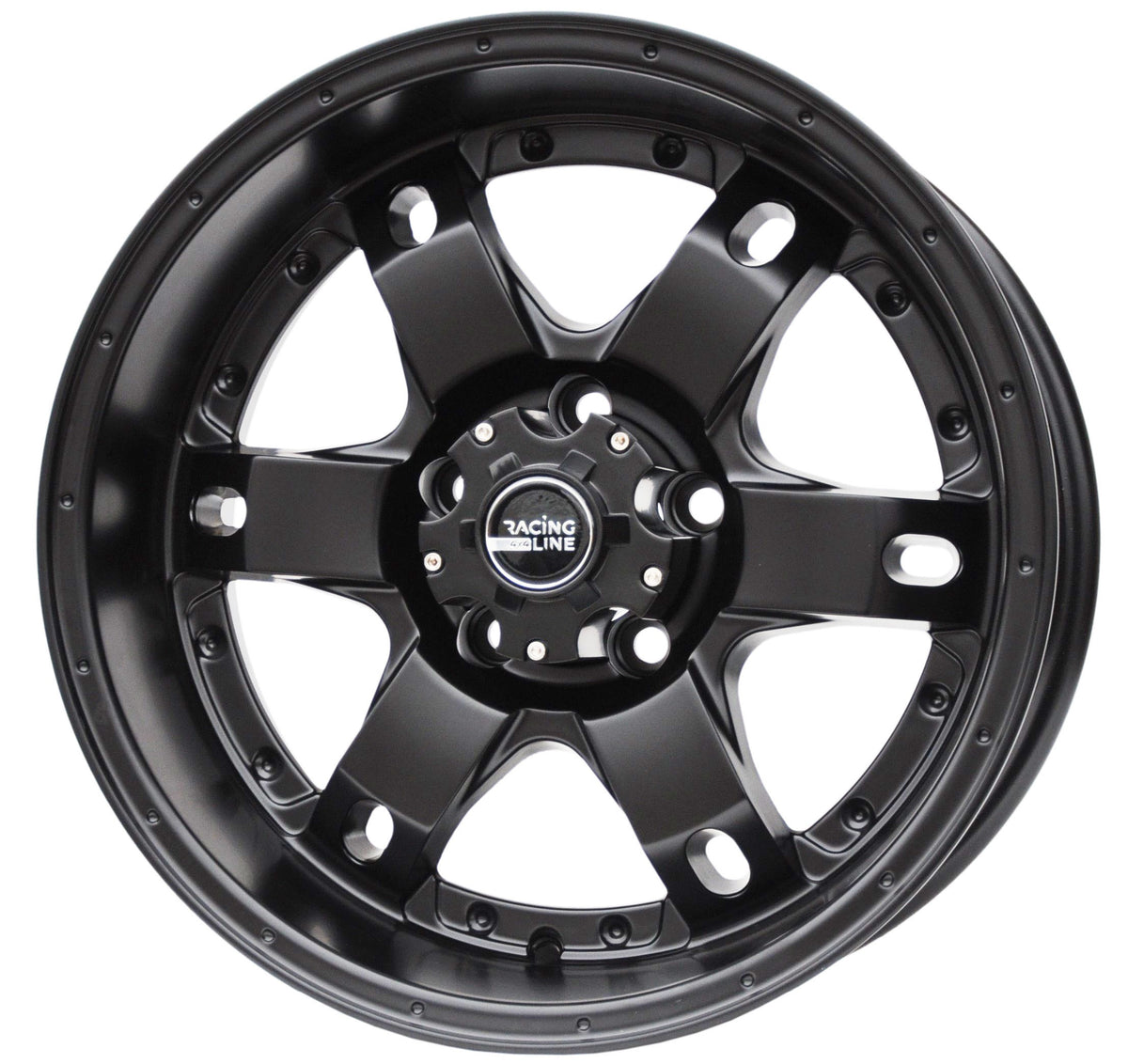 PDW 749 Alufælge 16" 8J 5x114.3 ET-10 – Sort (sæt á 4)