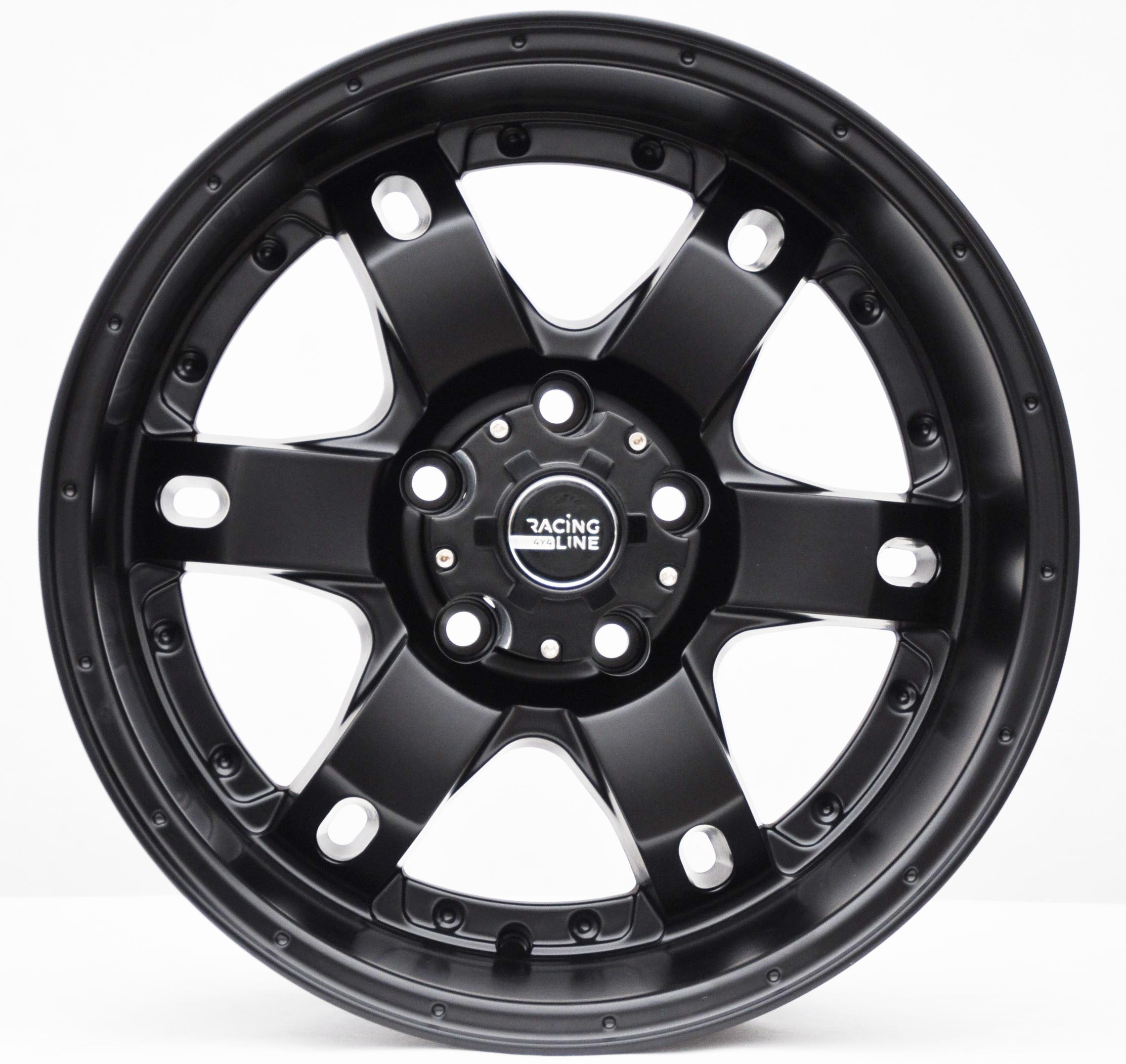 PDW 749 Alufælge 16" 5x114.3 ET-10 – Sort (sæt á 4)
