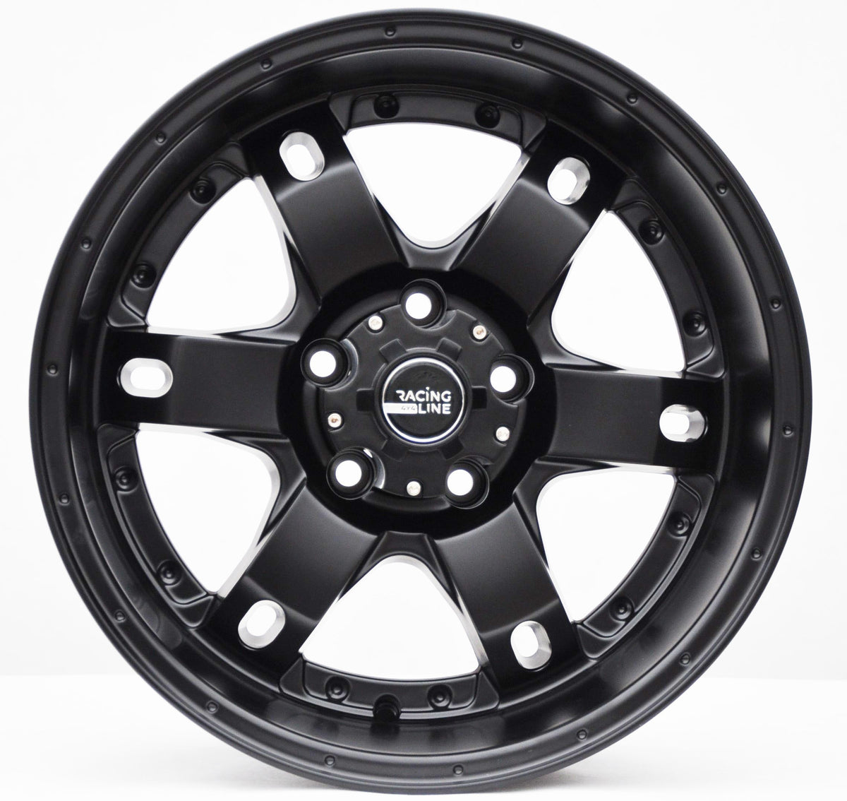 PDW 749 Alufælge 16" 8J 5x114.3 ET-10 – Sort (sæt á 4)