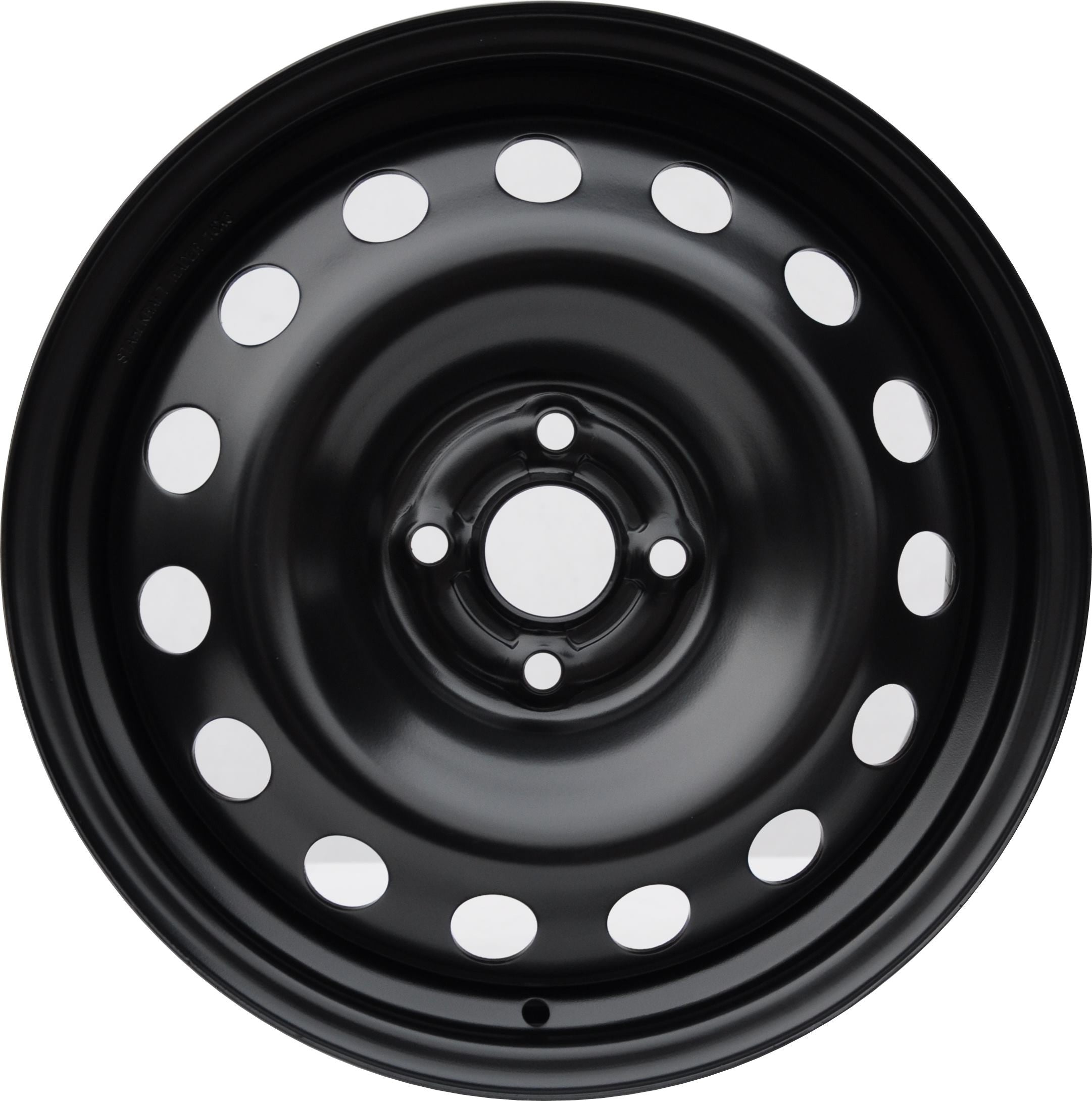 Stahlkraft Rader A16 Stålfælge 16" 4x100 ET40 – Sort (stk)