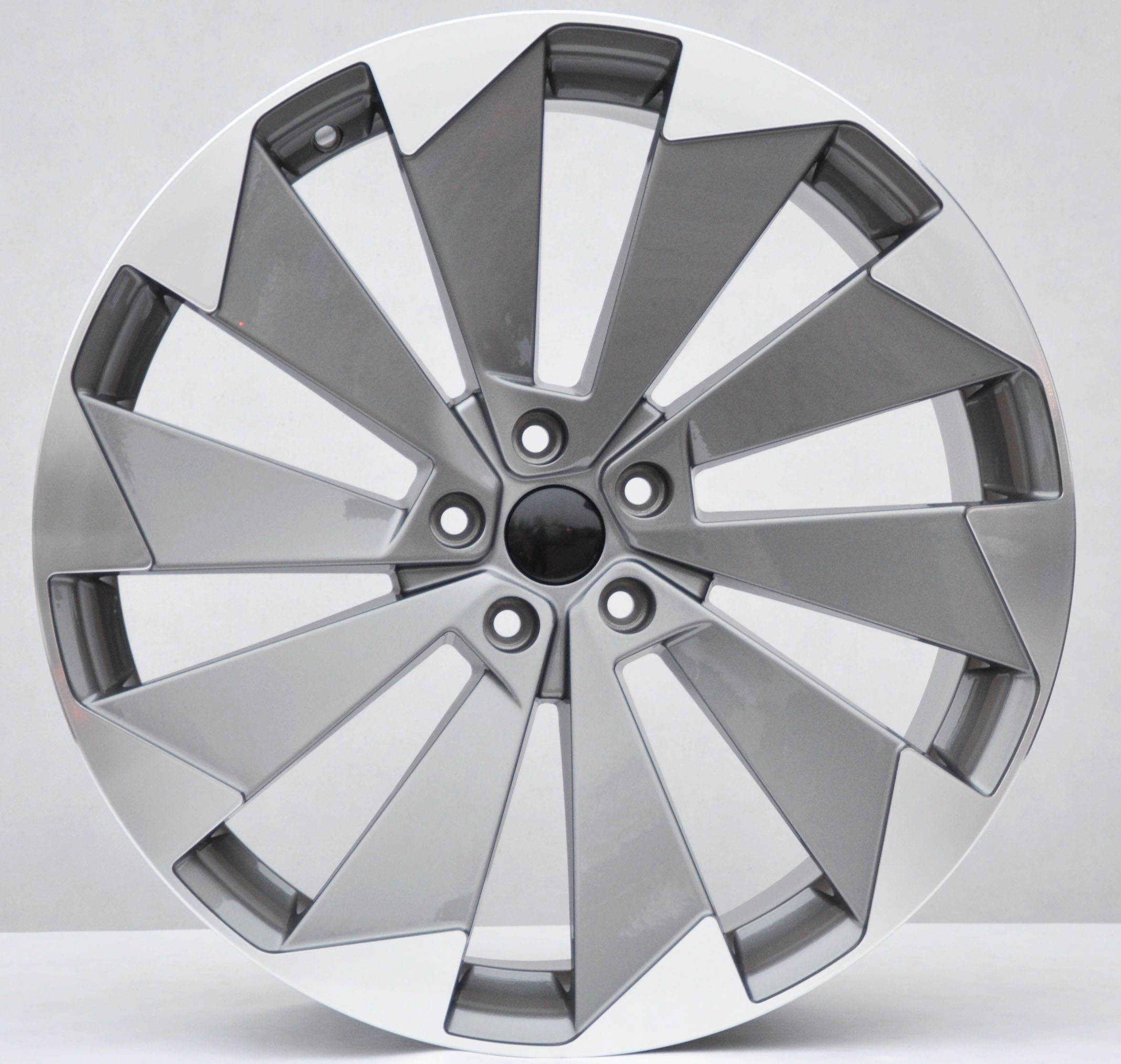 PDW 1141 Alufælge 20" 5x112 ET40 – Poleret/grafit (sæt á 4)
