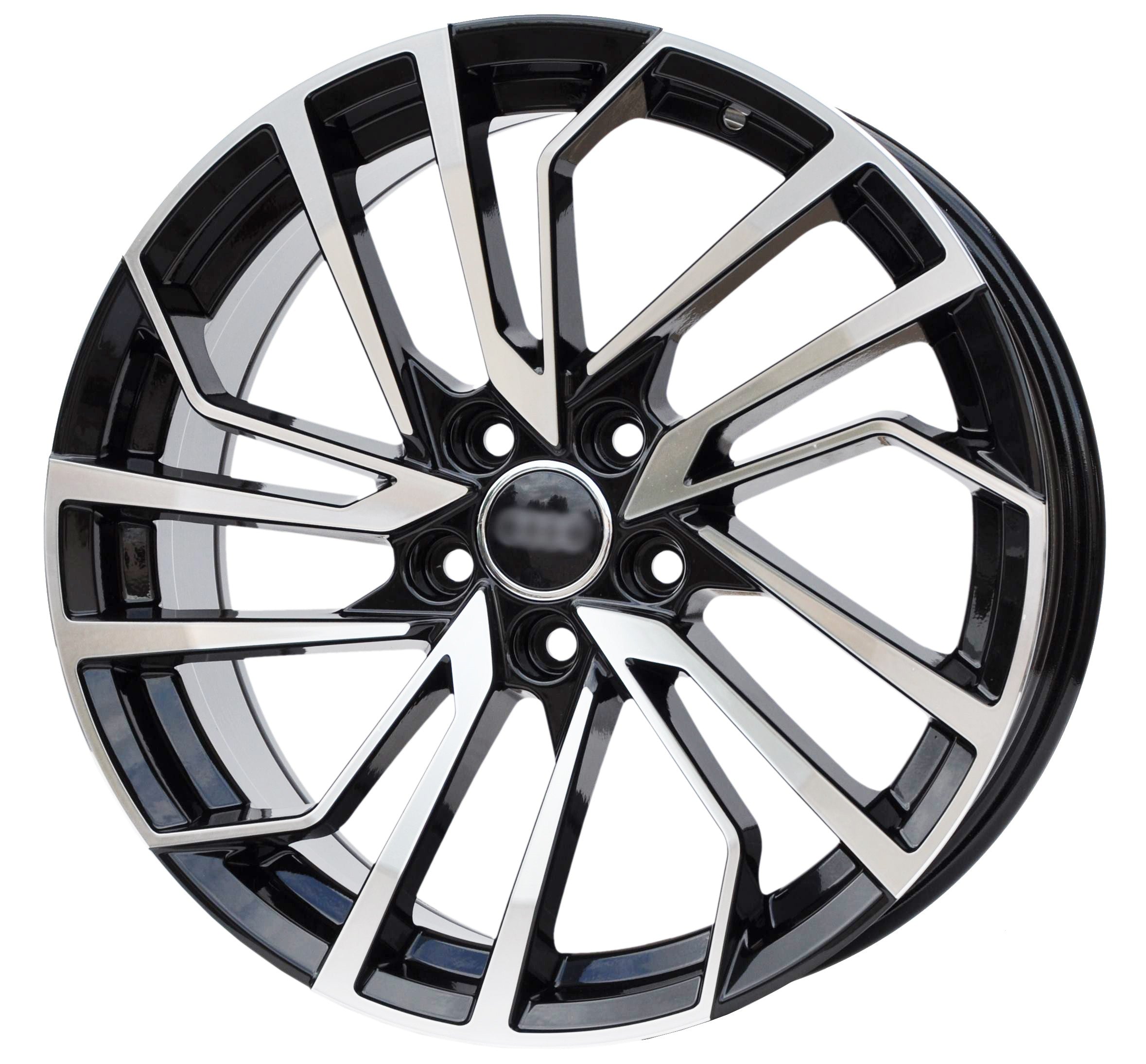 PDW 1618 Alufælge 20" 5x112 ET31 – Poleret/sort (sæt á 4)