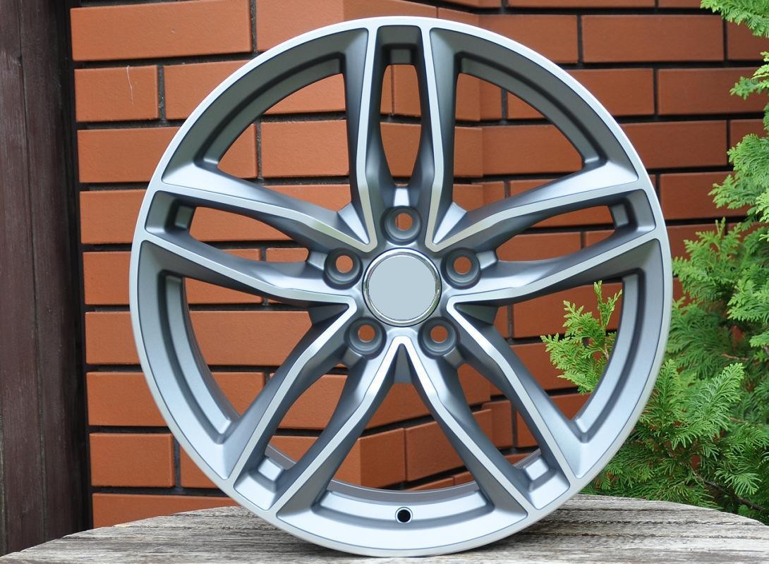 PDW 690 Alufælge 20" 5x112 ET33 – Poleret/grafit półmat (sæt á 4)