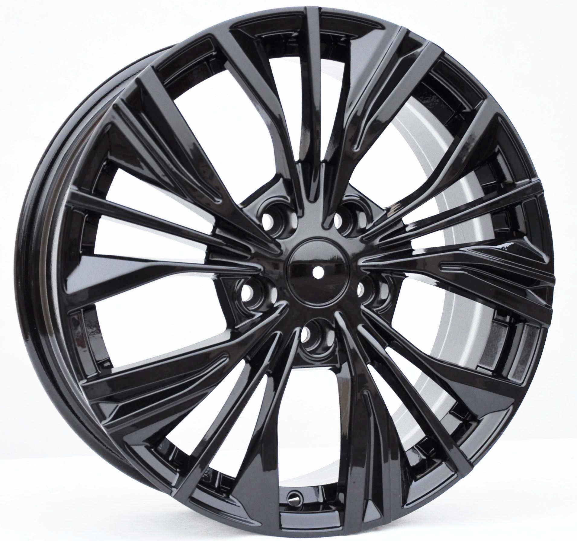 PDW 1550/FE224 Alufælge 17" 5x114.3 ET35 – Sort (sæt á 4)