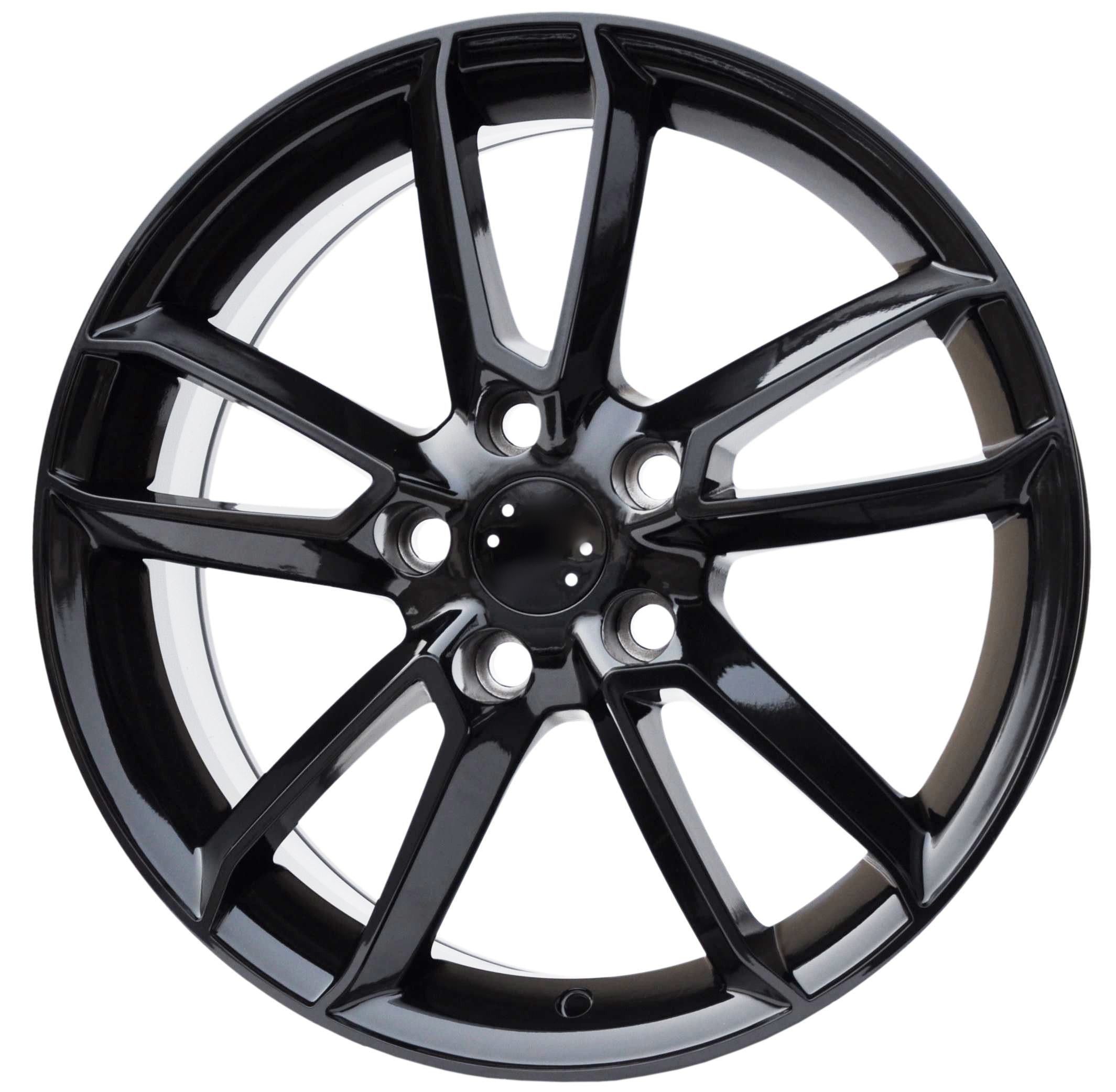 PDW 073 Alufælge 17" 5x114.3 ET50 – Sort (sæt á 4)