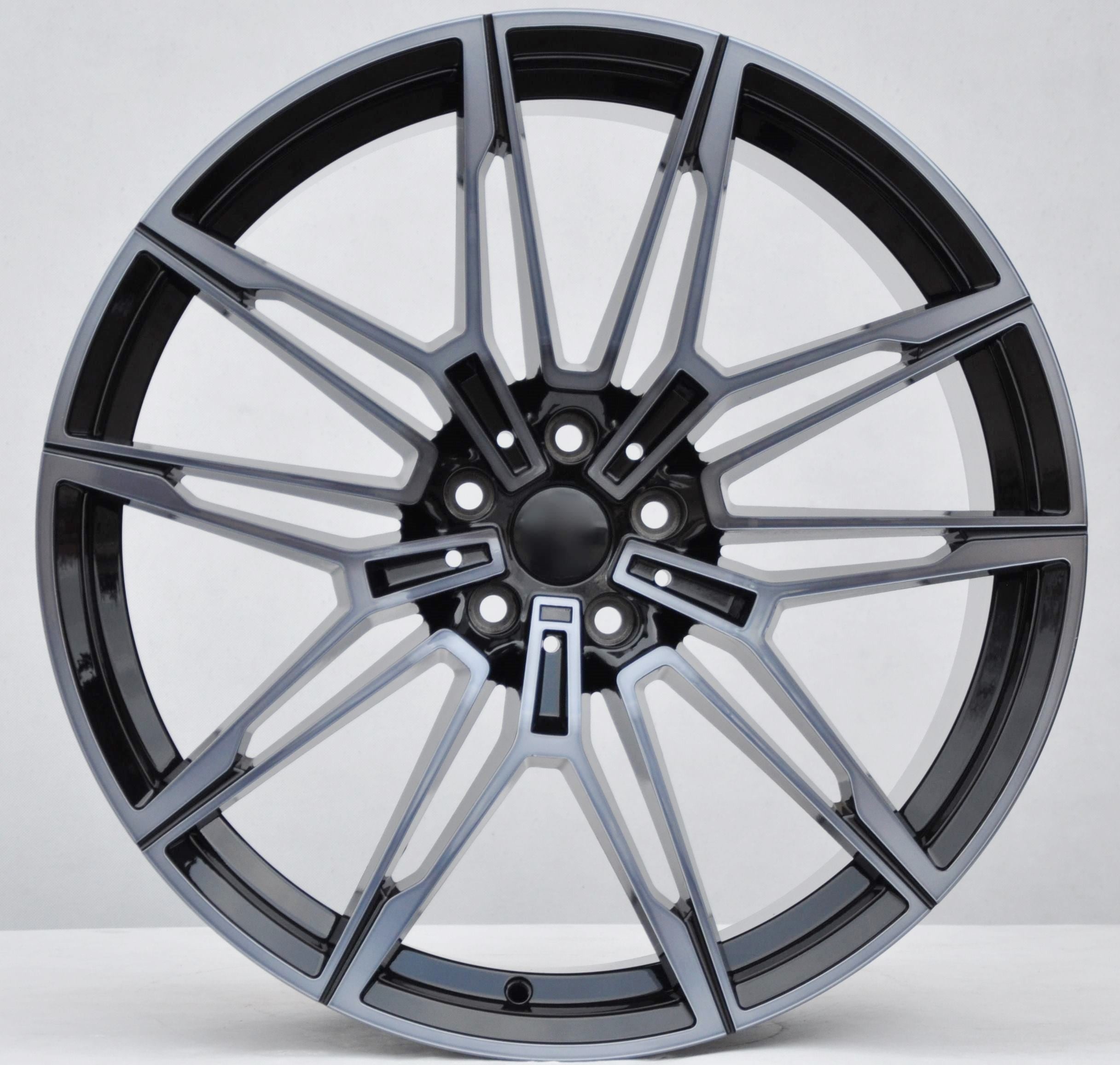PDW 0294 Alufælge 21" 5x112 ET26 – Poleret/sort (sæt á 4)