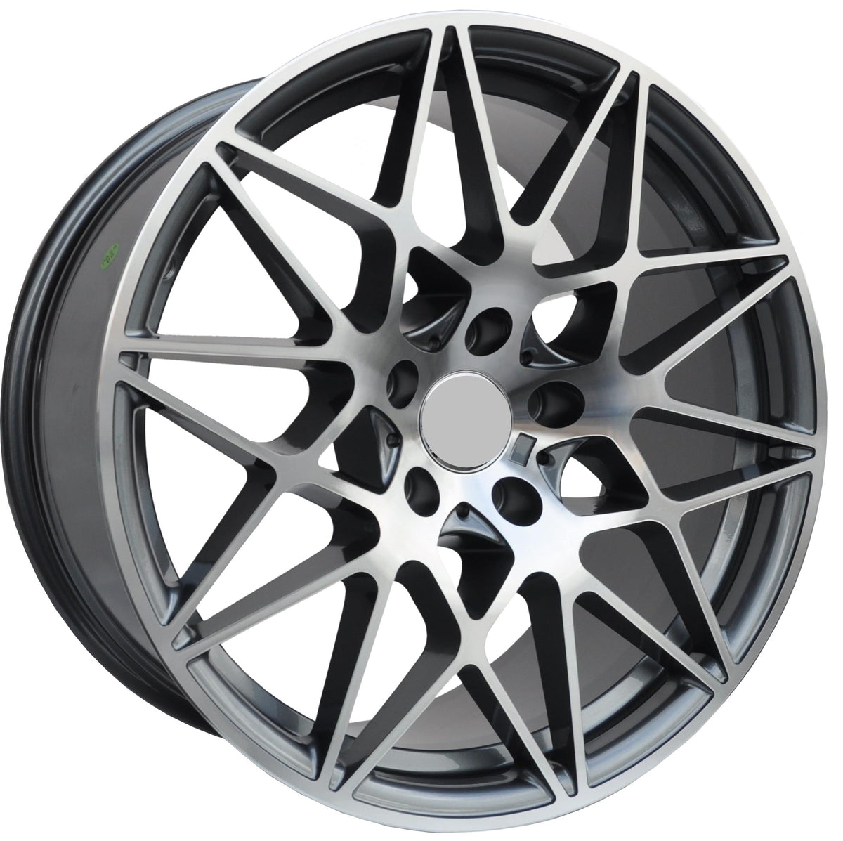 PDW 5167 Alufælge 19" 8,5/9,5J 5x120 ET33 – Poleret/grafit (sæt á 4)