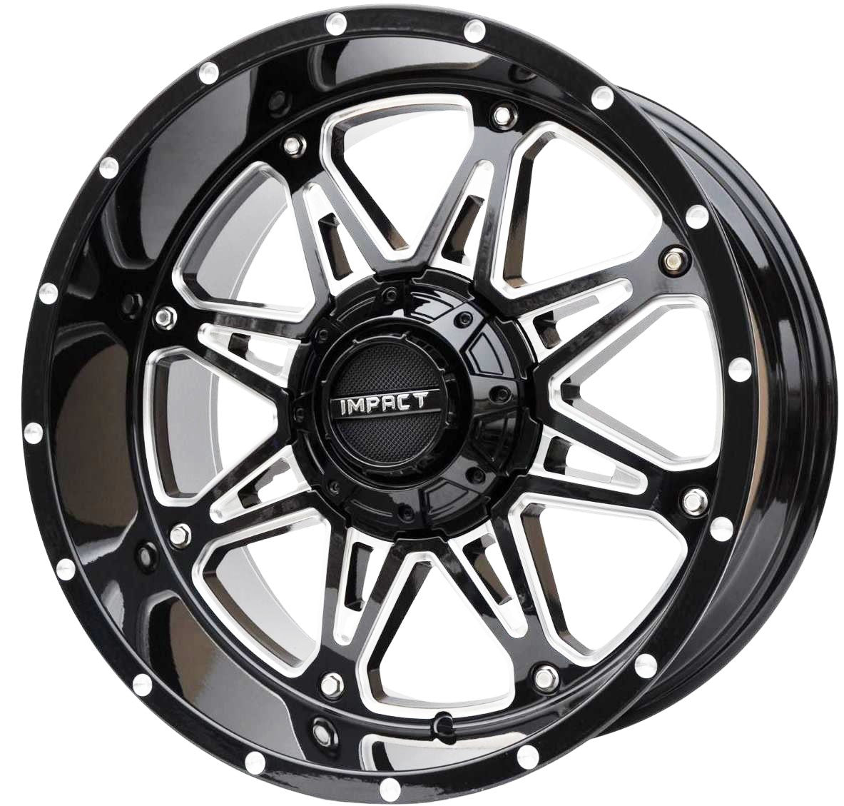 Toro Corsa 1109 Alufælge 20" 6x135 ET-12 – Sort (sæt á 4)