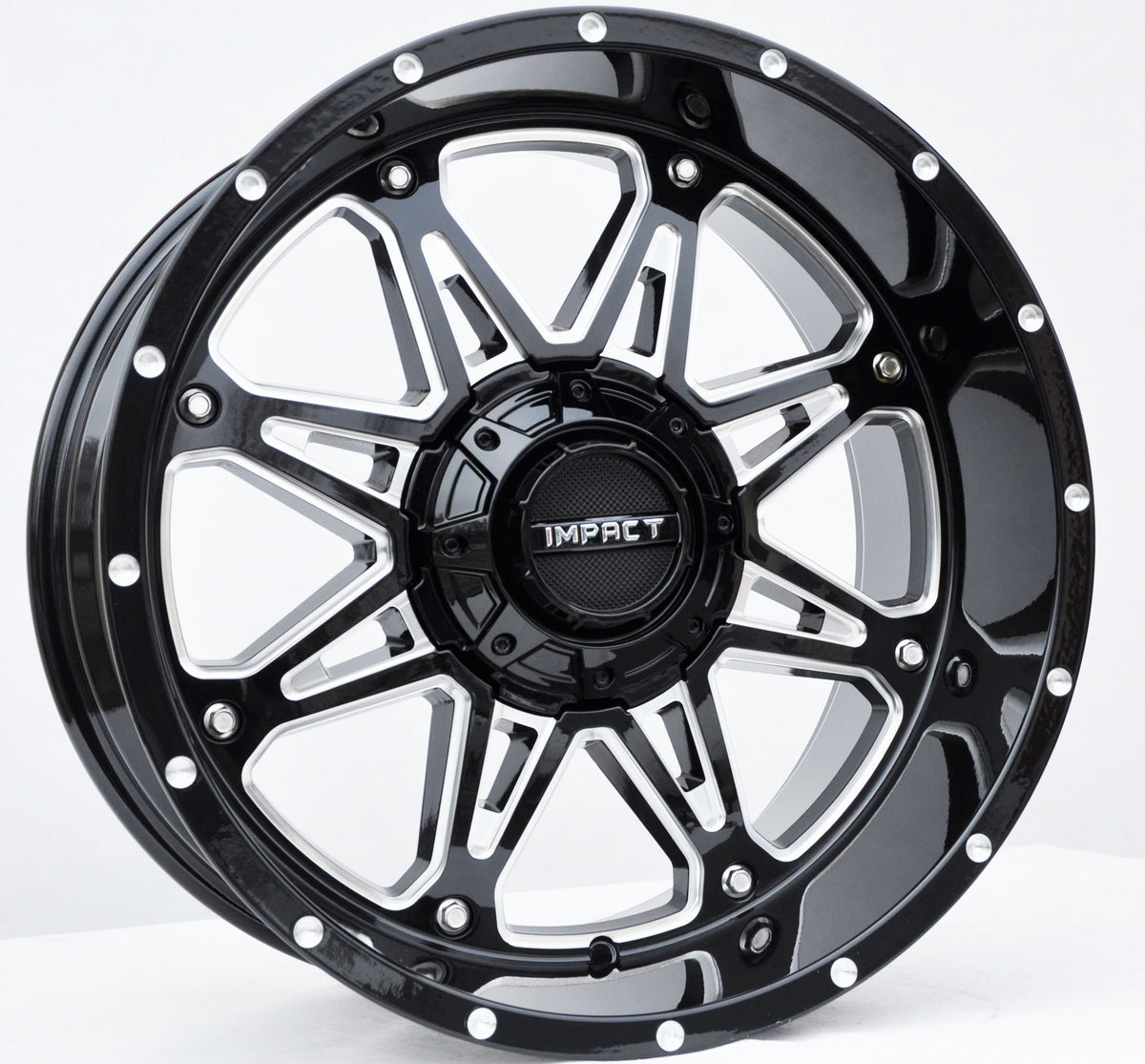 Toro Corsa 1109 Alufælge 20" 6x139.7 ET-12 – Sort (sæt á 4)