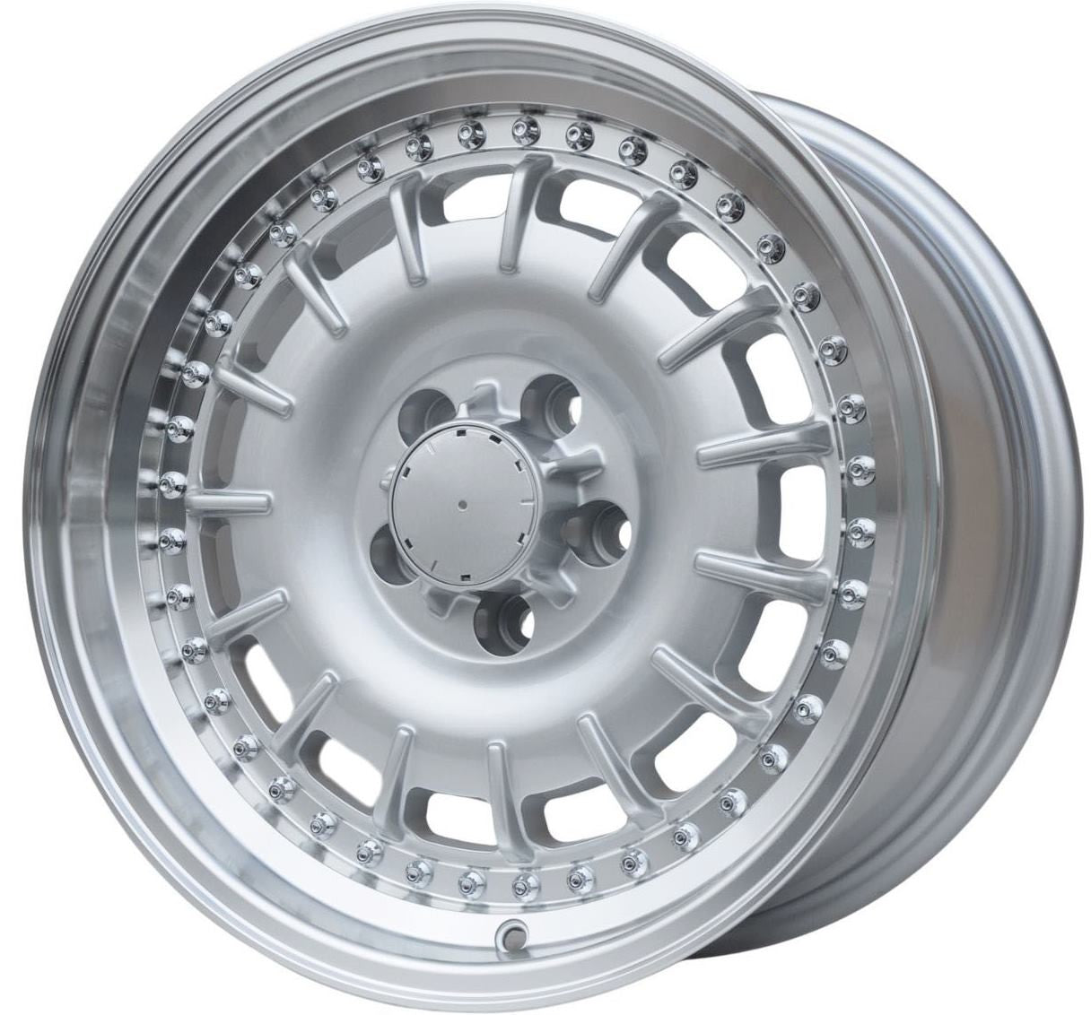 PDW 1855 Alufælge 17" 5x112 ET30 – Sølv (sæt á 4)
