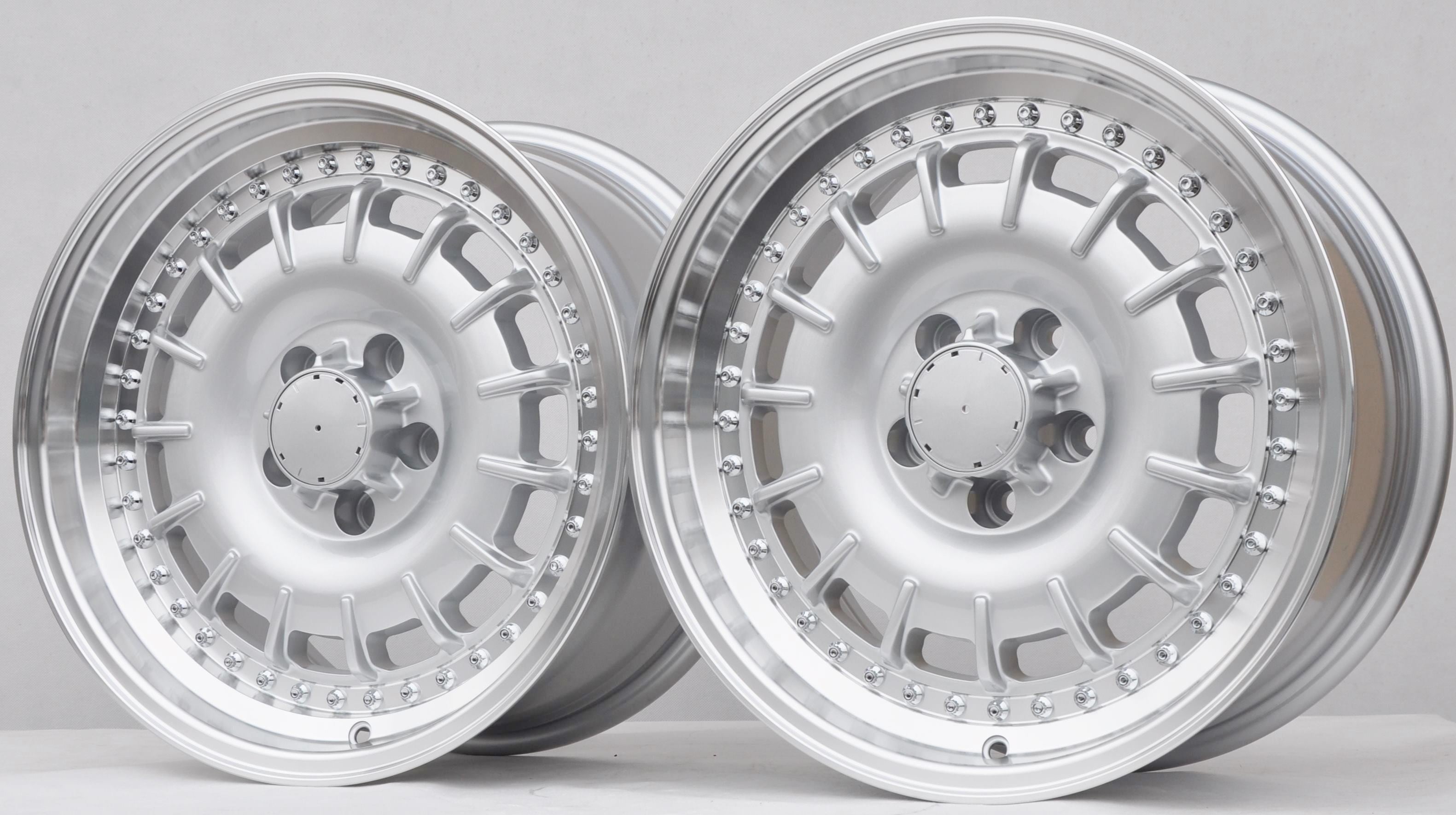 PDW 1855 Alufælge 17" 5x112 ET30 – Sølv (sæt á 4)