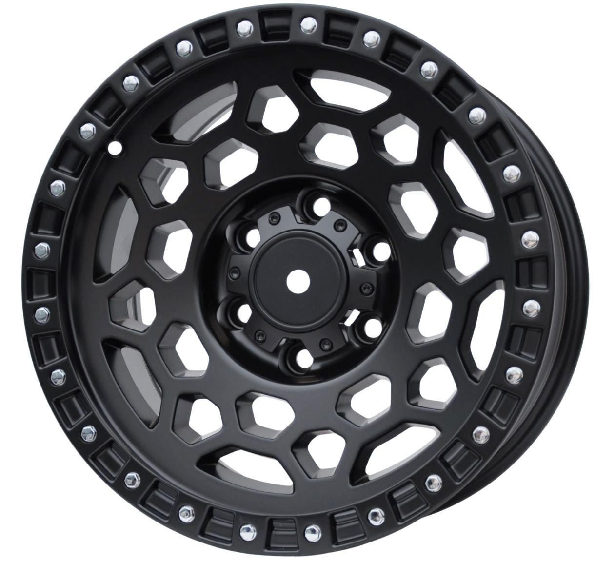 PDW 1951 Alufælge 17" 6x139.7 ET0 – Sort (sæt á 4)