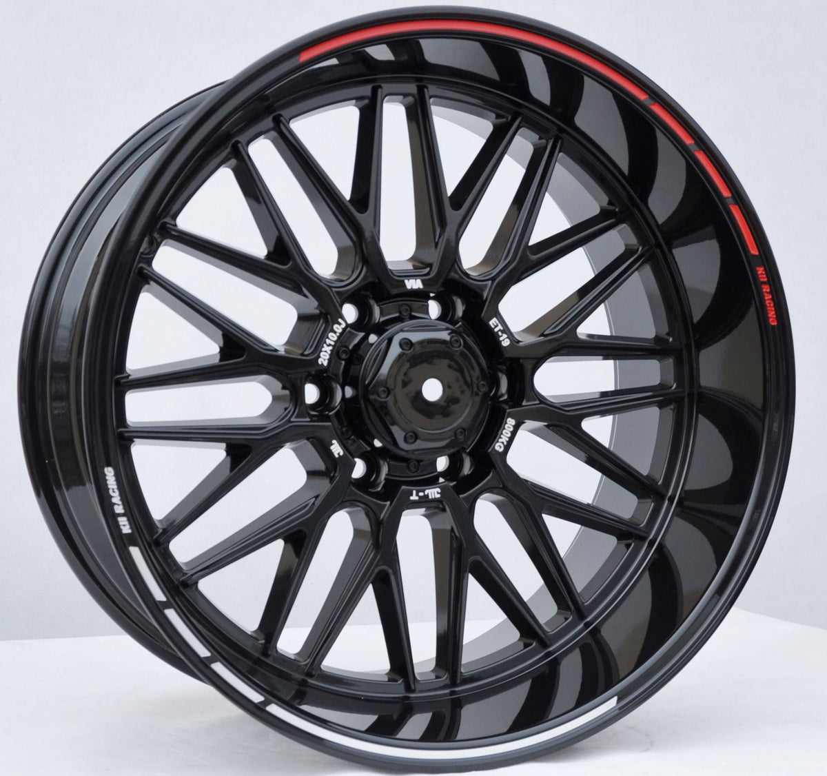 Toro Corsa 1888 Alufælge 20" 6x139.7 ET-19 – Sort (sæt á 4)