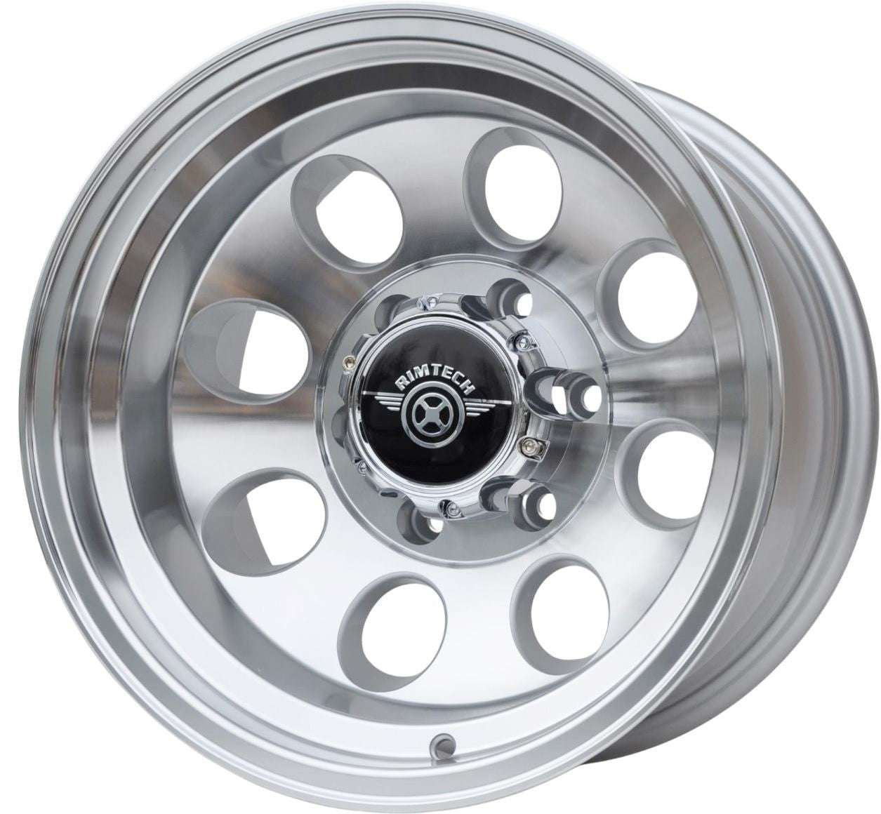 PDW 997 Alufælge 16" 6x139.7 ET-44 – Poleret/sølv (sæt á 4)