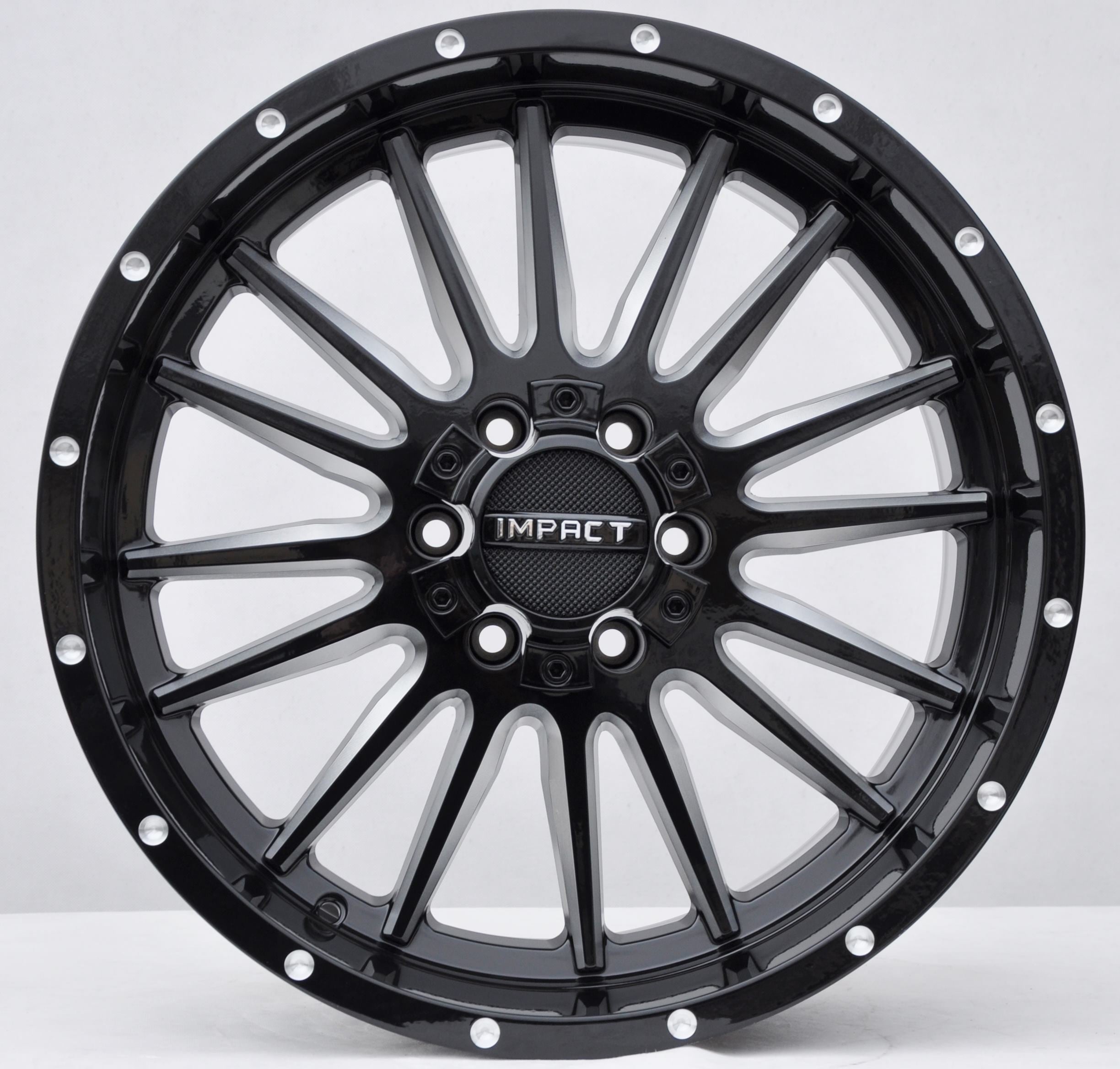 Toro Corsa 1832 Alufælge 20" 6x135 ET0 – Sort (sæt á 4)