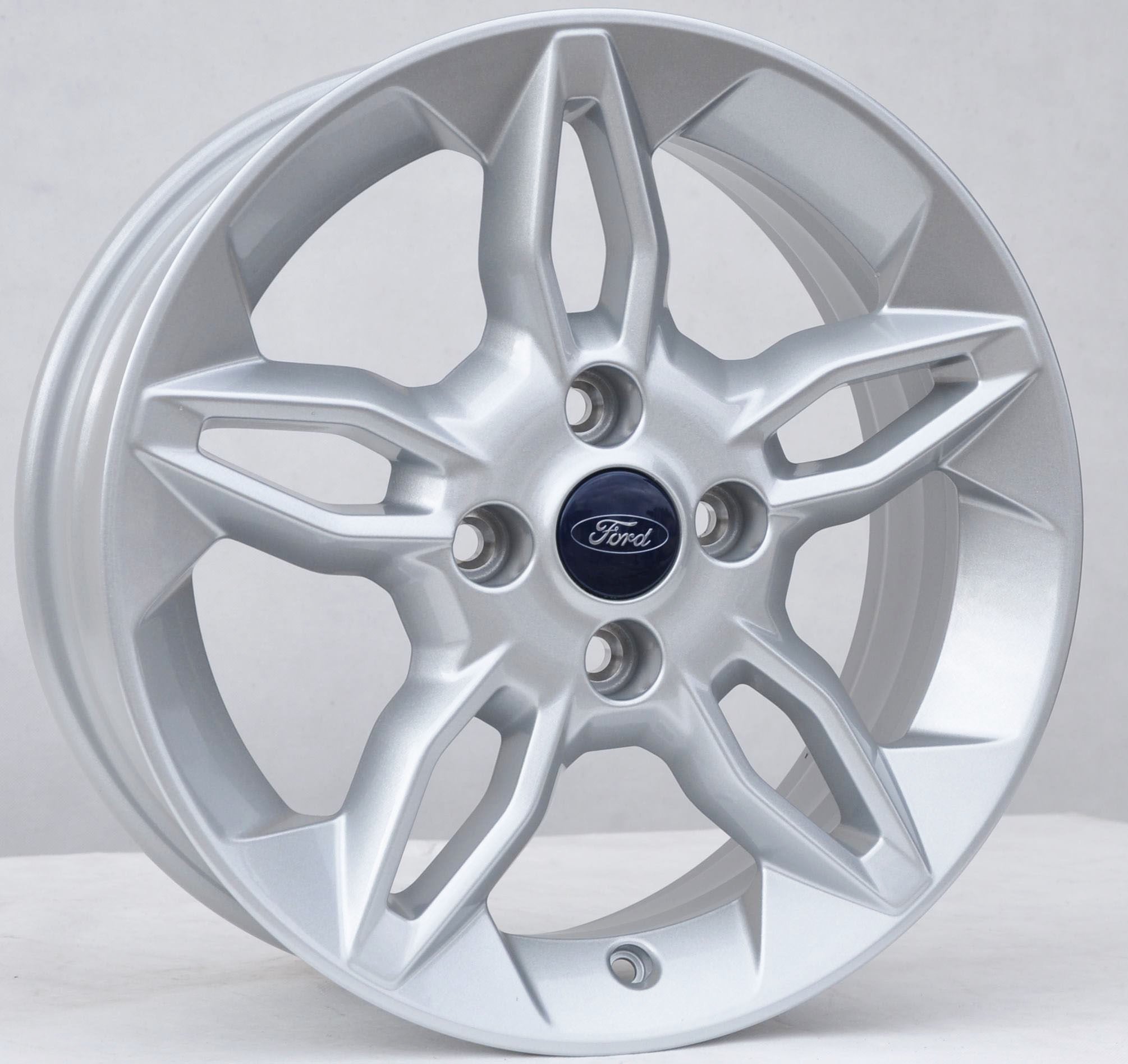 Ford (oryginalne OEM) CV1J-1007-AB Alufælge 16" 4x108 ET40 – Sølv (sæt á 4)