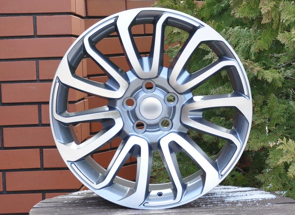 PDW 565/959/415 Alufælge 23" 5x120 ET45 – Poleret/grafit (sæt á 4)