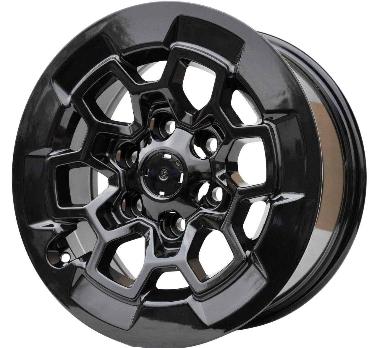 PDW ty2024/1930 Alufælge 17" 6x139.7 ET20 – Sort (sæt á 4)