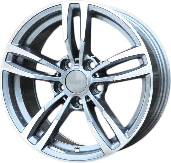 PDW 1121 Alufælge 16" 5x120 ET40 – Poleret/grafit (sæt á 4)
