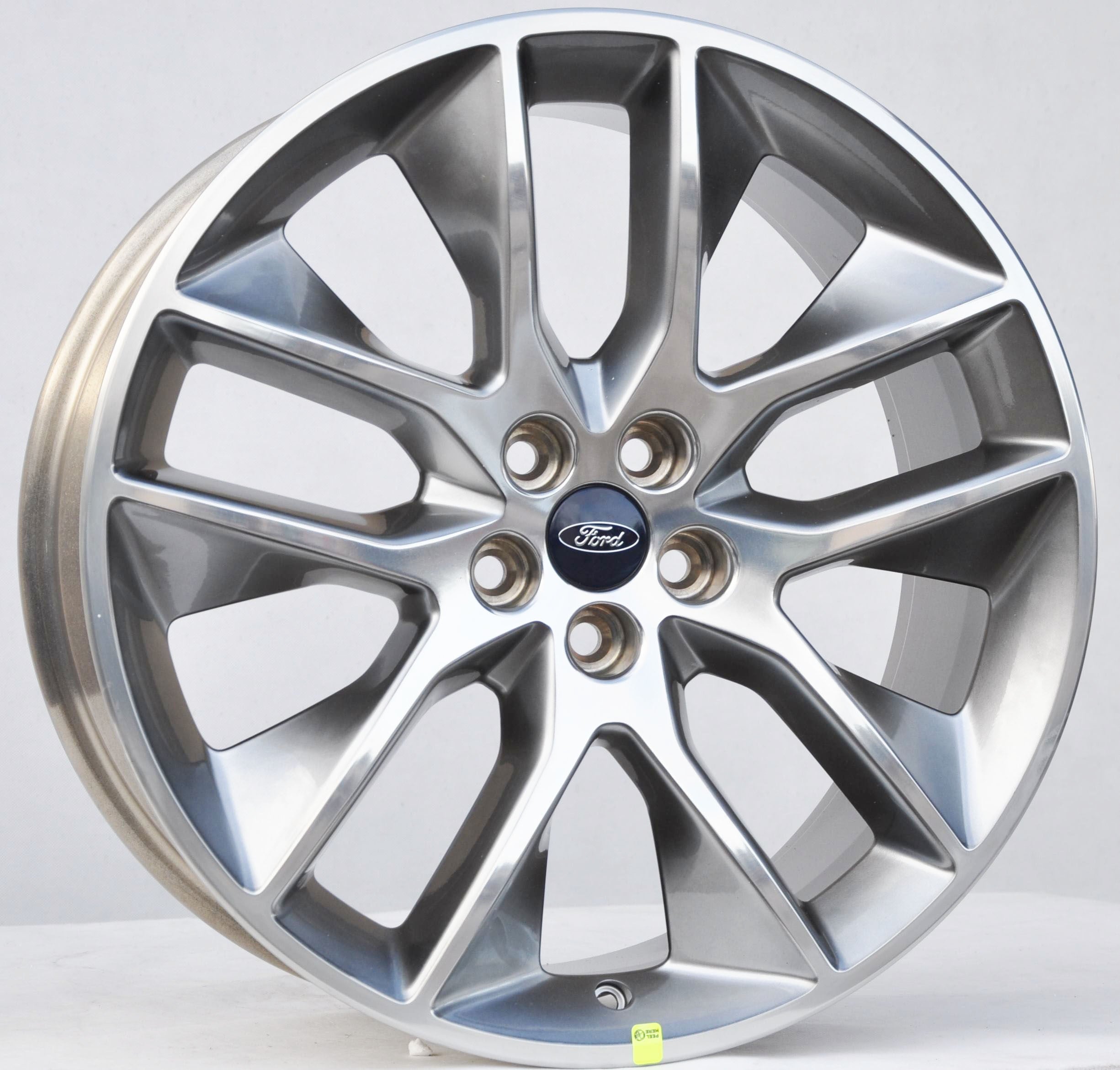 Ford (oryginalne OEM) GT4C-1007-C1A Alufælge 20" 5x108 ET52.5 – Poleret/grafit (sæt á 4)