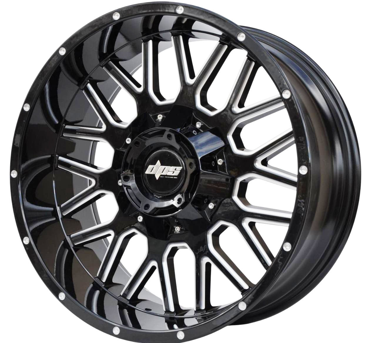 Toro Corsa 1588 Alufælge 20" 6x135 ET-12 – Sort (sæt á 4)