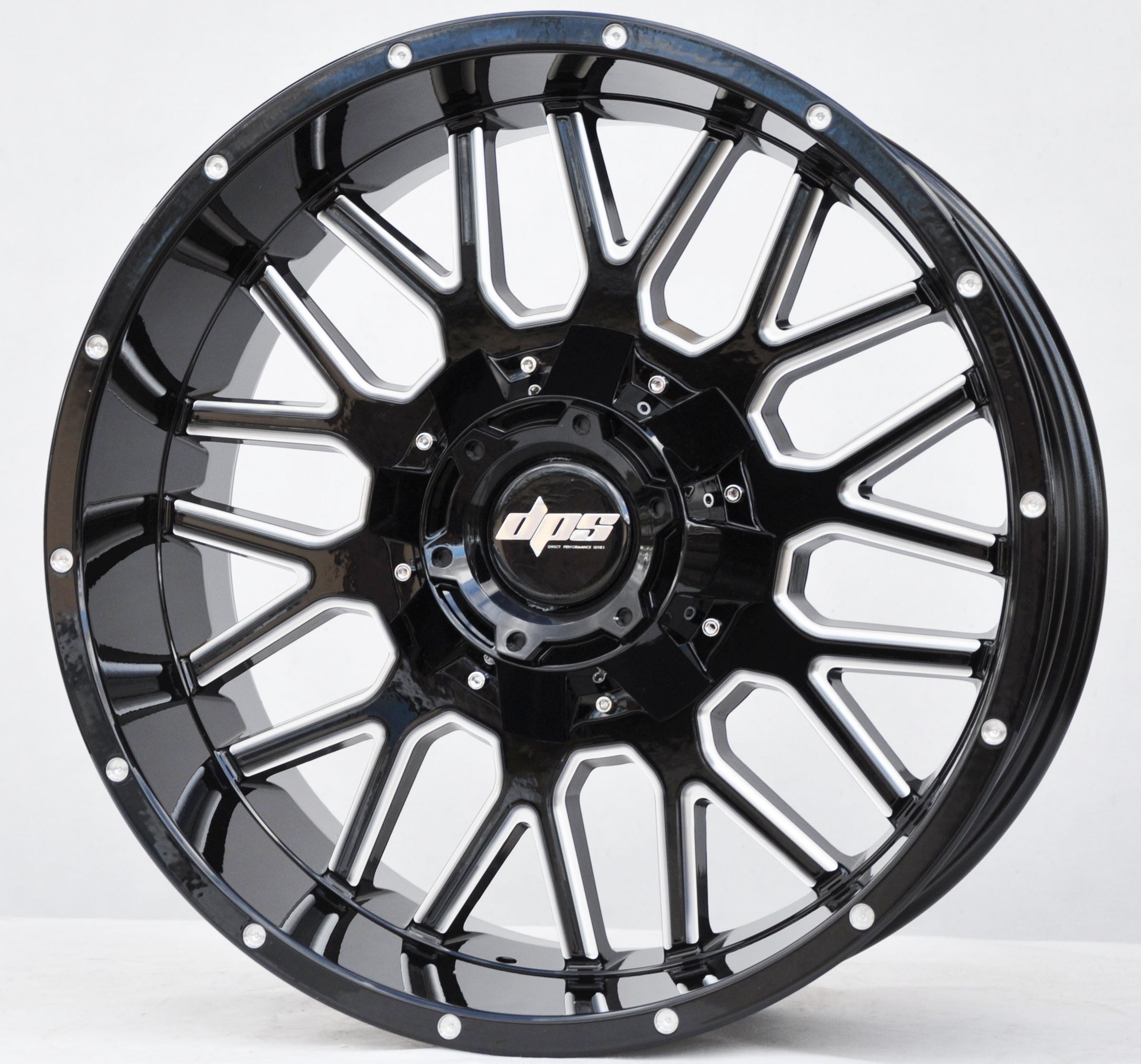 Toro Corsa 1588 Alufælge 20" 6x139.7 ET-12 – Sort (sæt á 4)