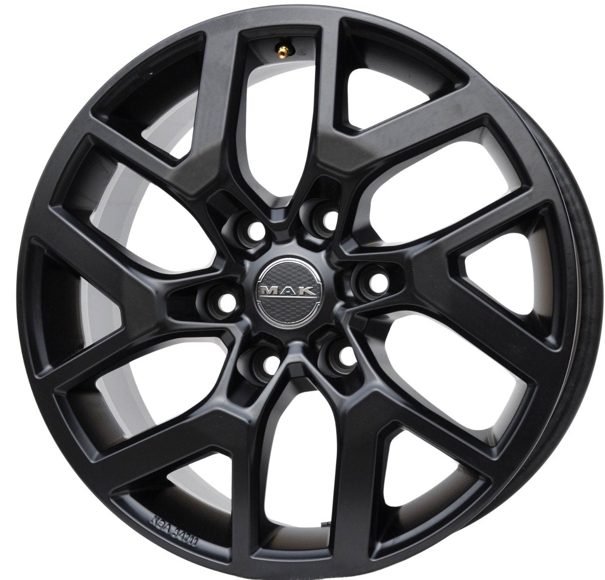 MAK mak8080/kba54711 Alufælge 18" 6x139.7 ET50 – Sort (sæt á 4)