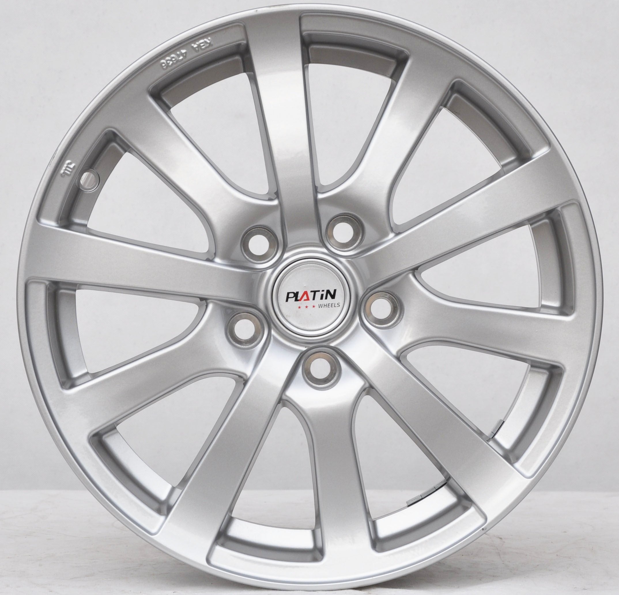Platin rp4-7016/kba47636 Alufælge 16" 5x112 ET45 – Sølv (sæt á 4)